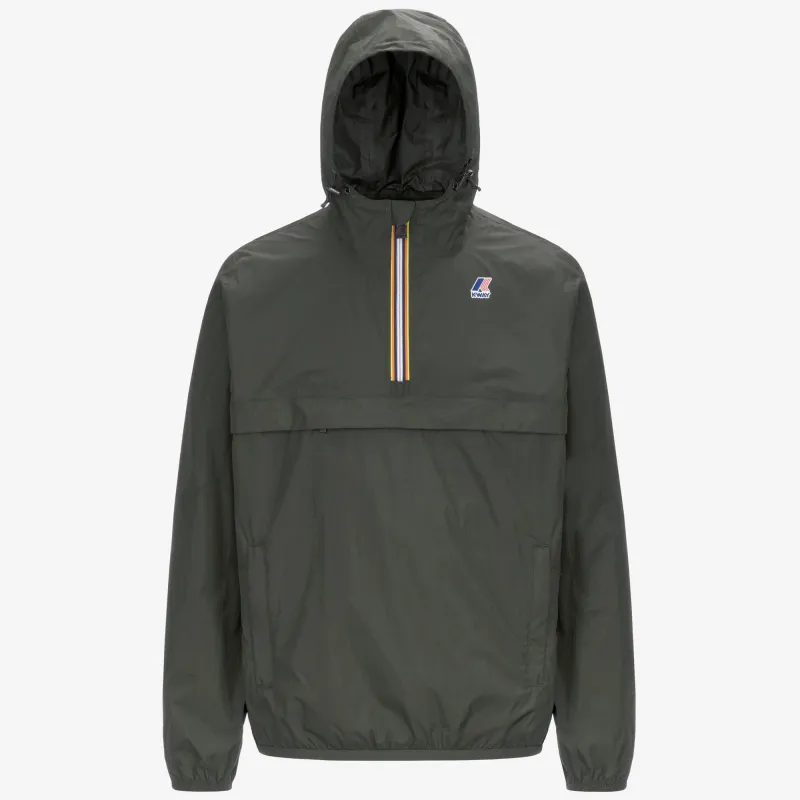 LE VRAI 4.0 LEON - Jackets - Mid - UNISEX - GREEN BLACKISH made by K-Way