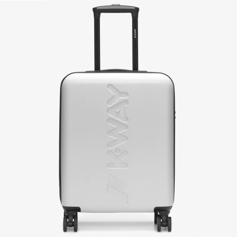 TROLLEY SMALL - Luggage Bags - Trolley - UNISEX - WHITE-BLUE MD COBALT sold by K-Way