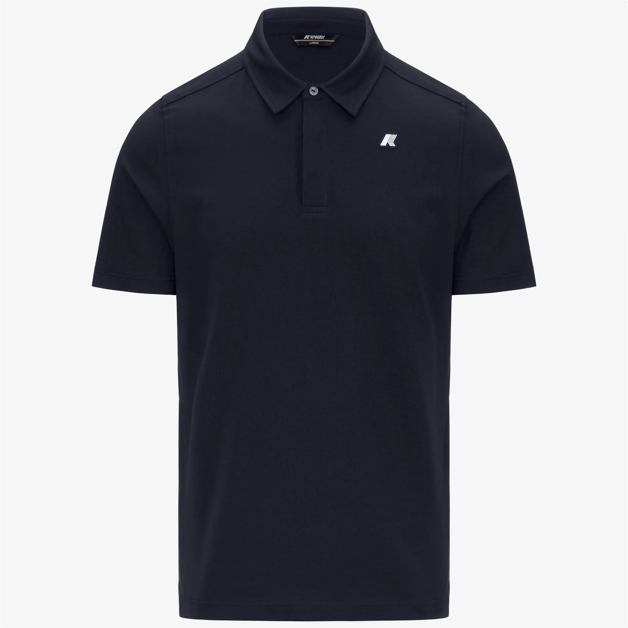 VINCELLE LIGHT STRETCH JERSEY - Polo Shirts - Polo - MAN - BLUE DEPTH sold by K-Way