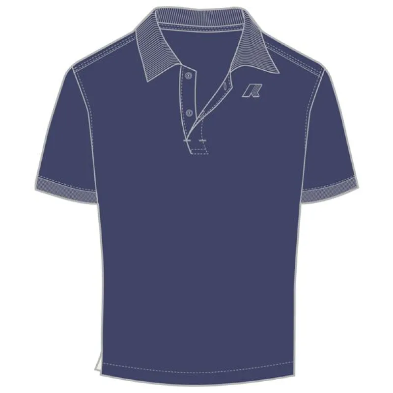 AMEDEE PIQUE - Polo Shirts - Polo - MAN - BLUE DEEP COBALT sold by K-Way