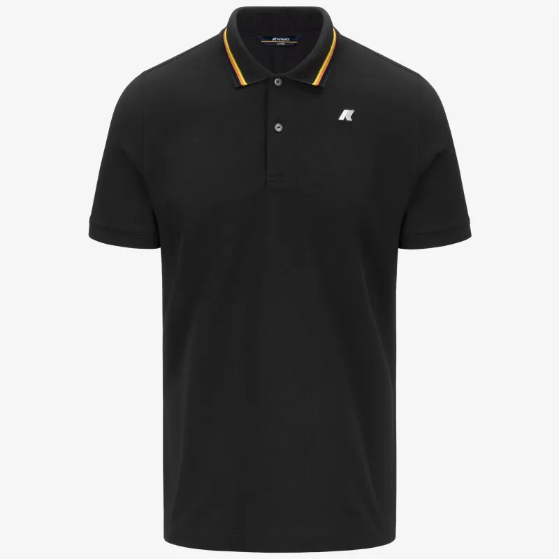 JUD PIQUE - Polo Shirts - Polo - MAN - BLACK PURE sold by K-Way