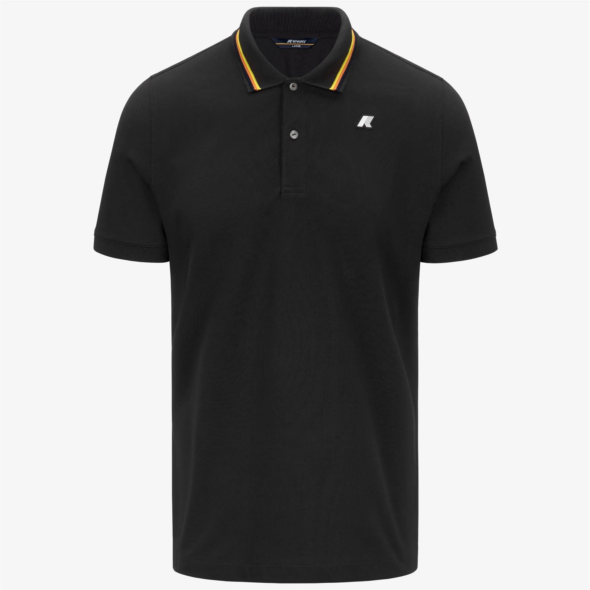 JUD PIQUE - Polo Shirts - Polo - MAN - BLACK PURE sold by K-Way