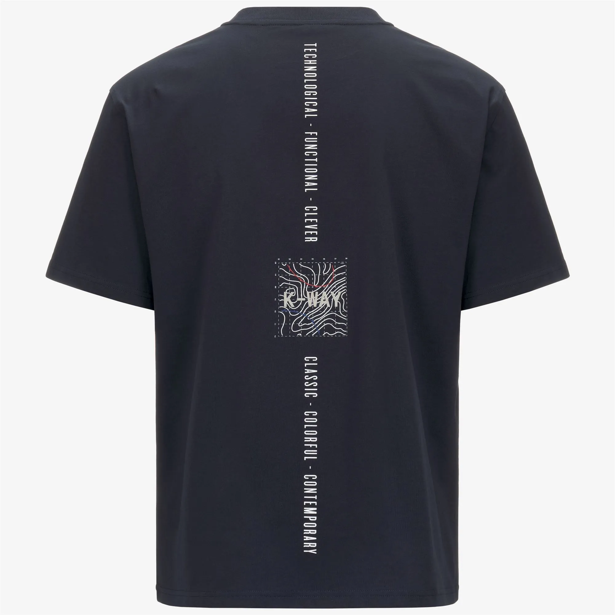 SOLO VERTICAL ISOBAR JERSEY - T-ShirtsTop - T-Shirt - MAN - BLUE DEPTH sold by K-Way product image thumbnail 2