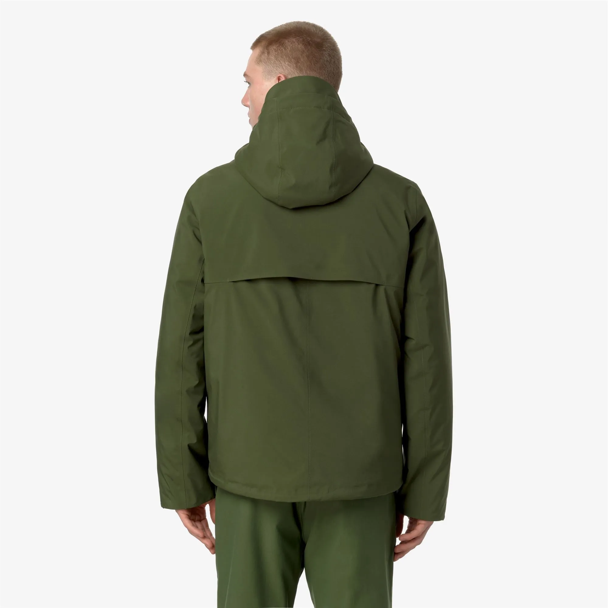 JACKEN BONDED PADDED - Jackets - Short - MAN - Green Cypress sold by K-Way product image thumbnail 5