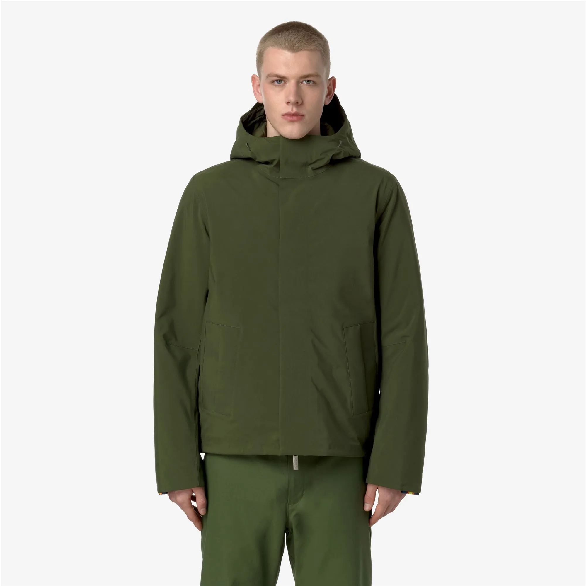 JACKEN BONDED PADDED - Jackets - Short - MAN - Green Cypress sold by K-Way product image thumbnail 3