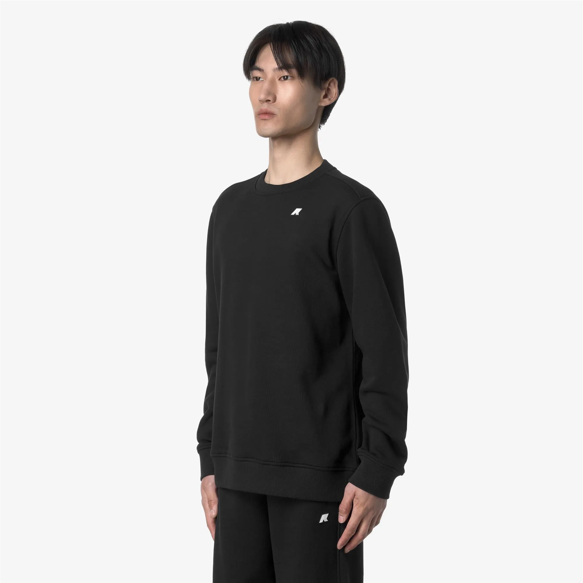 BAPTISTE FRENCH TERRY - Fleece - Jumper - MAN - BLACK PURE sold by K-Way product image thumbnail 4
