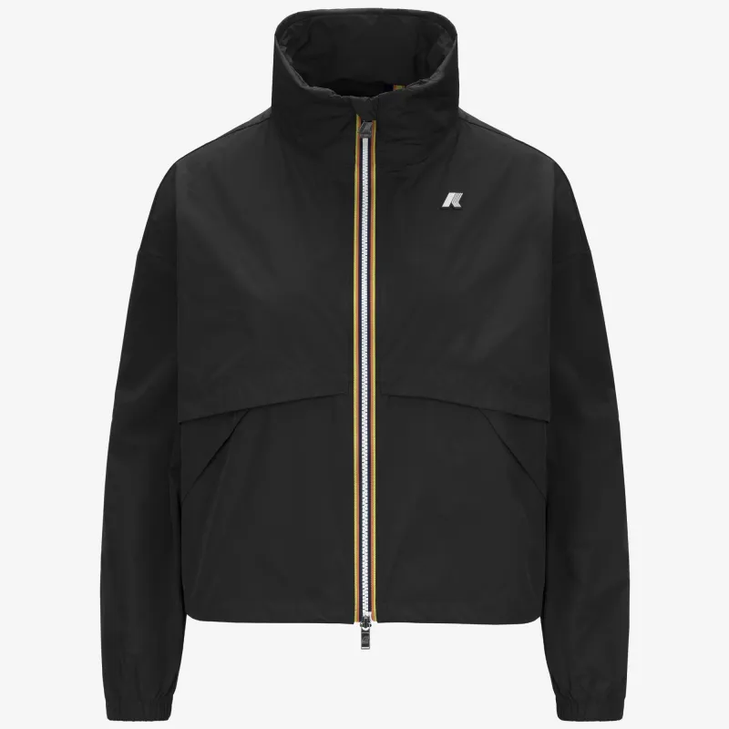 AUBETTE MEMORY TOUCH - Jackets - Short - WOMAN - BLACK PURE made by K-Way