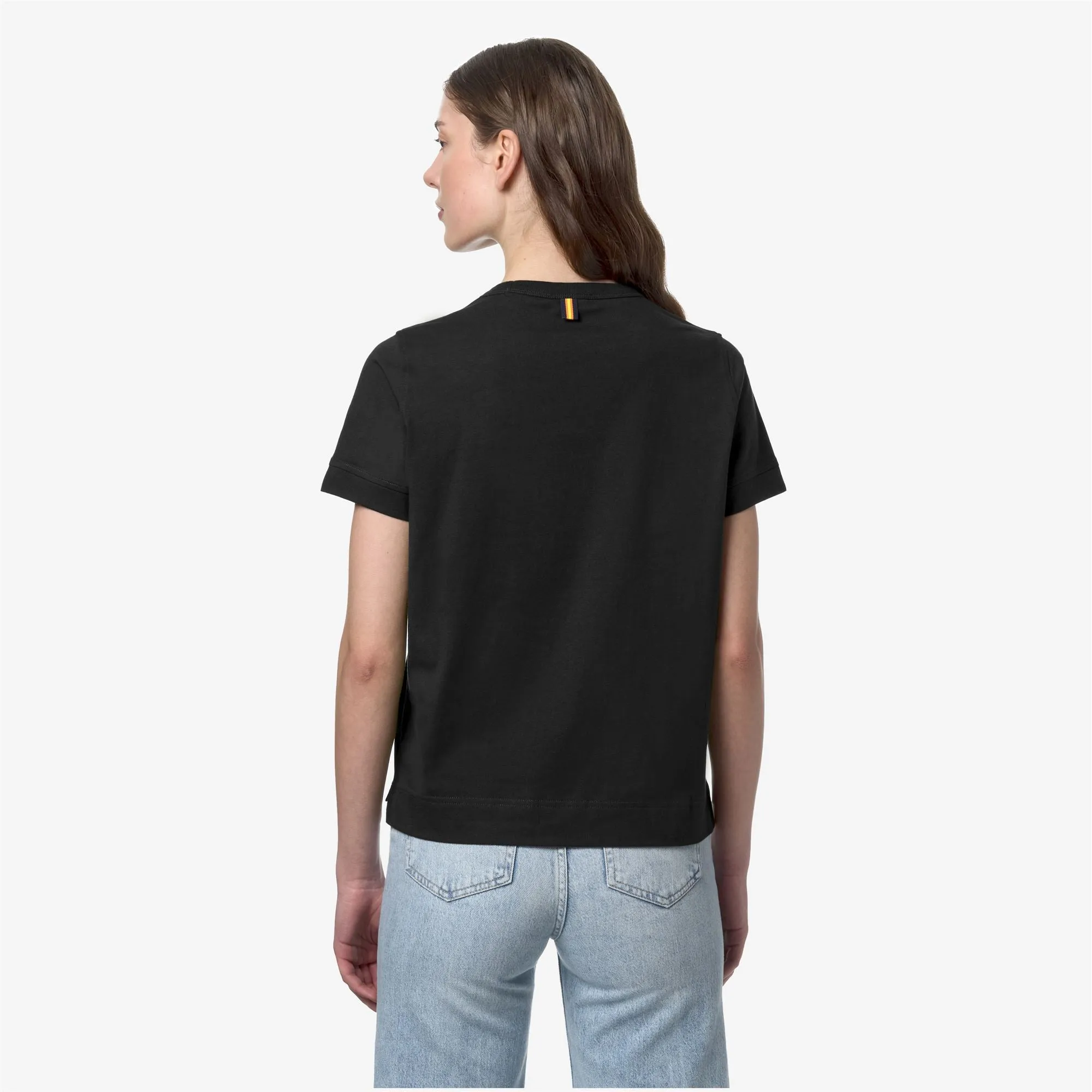 EMEL JERSEY - T-Shirts & Top - T-Shirt - Woman - Black Pure sold by K-Way product image thumbnail 5