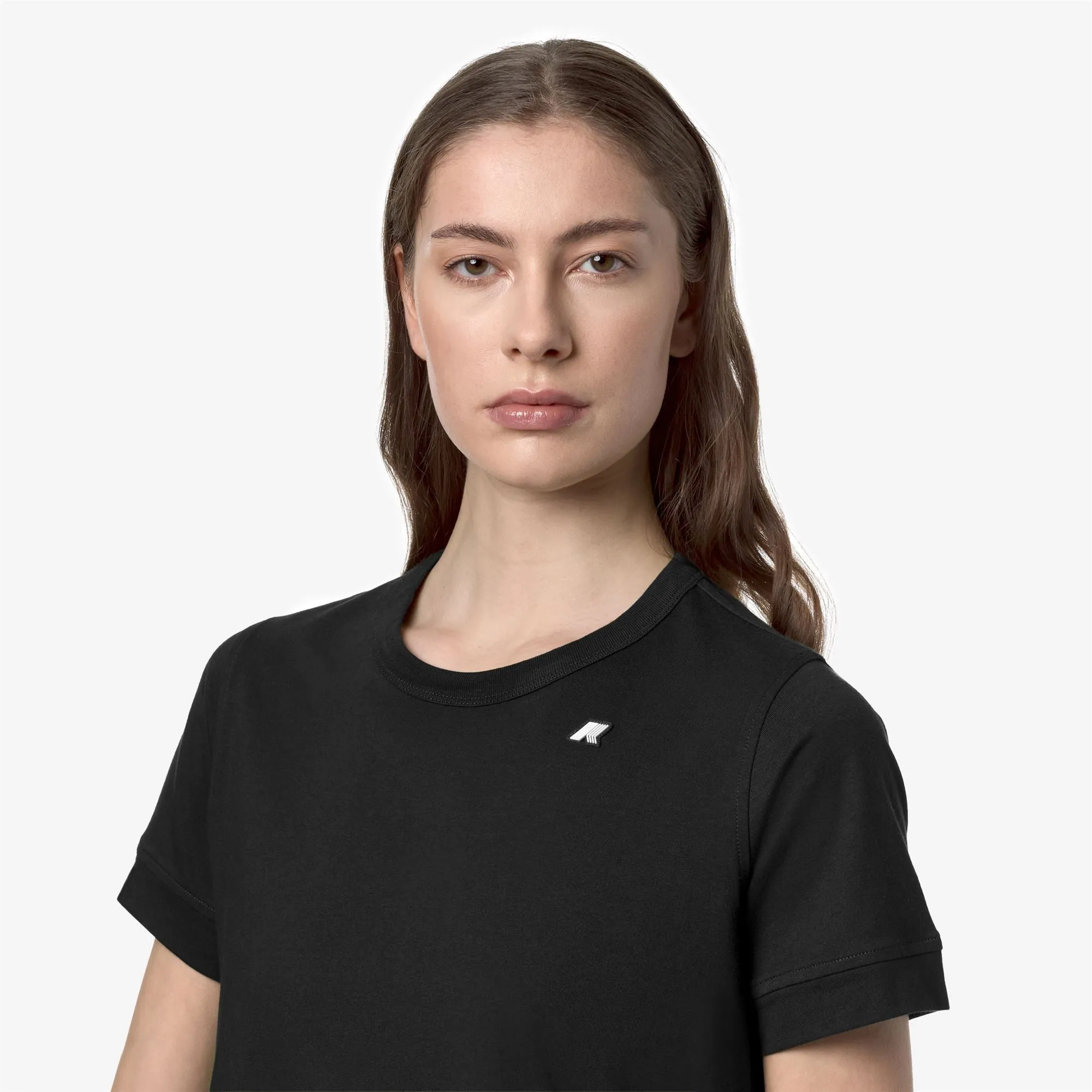 EMEL JERSEY - T-Shirts & Top - T-Shirt - Woman - Black Pure sold by K-Way product image thumbnail 2