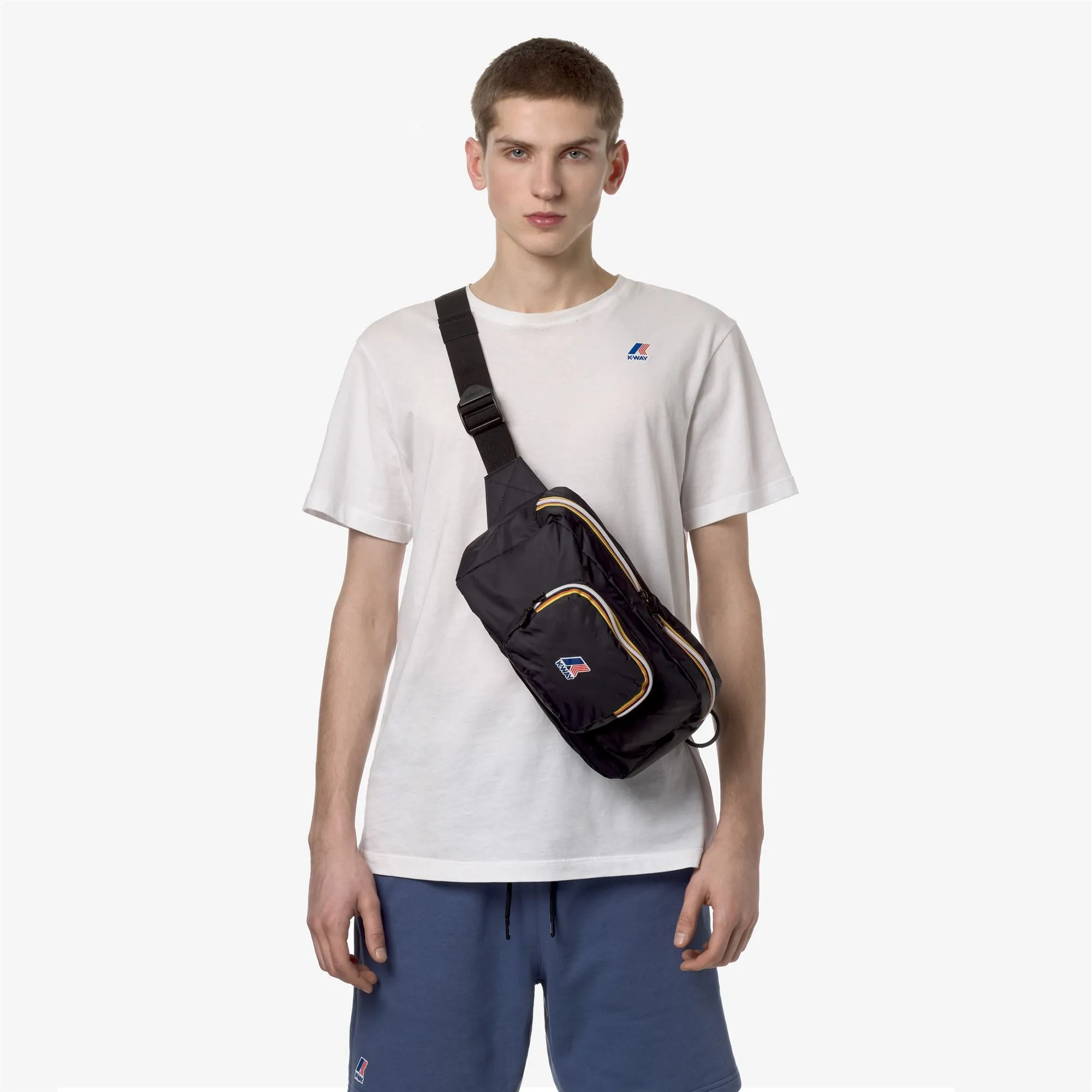 LE VRAI 3.0 SYLVAIN - Bags - Waist Bag - UNISEX - BLACK PURE sold by K-Way product image thumbnail 5