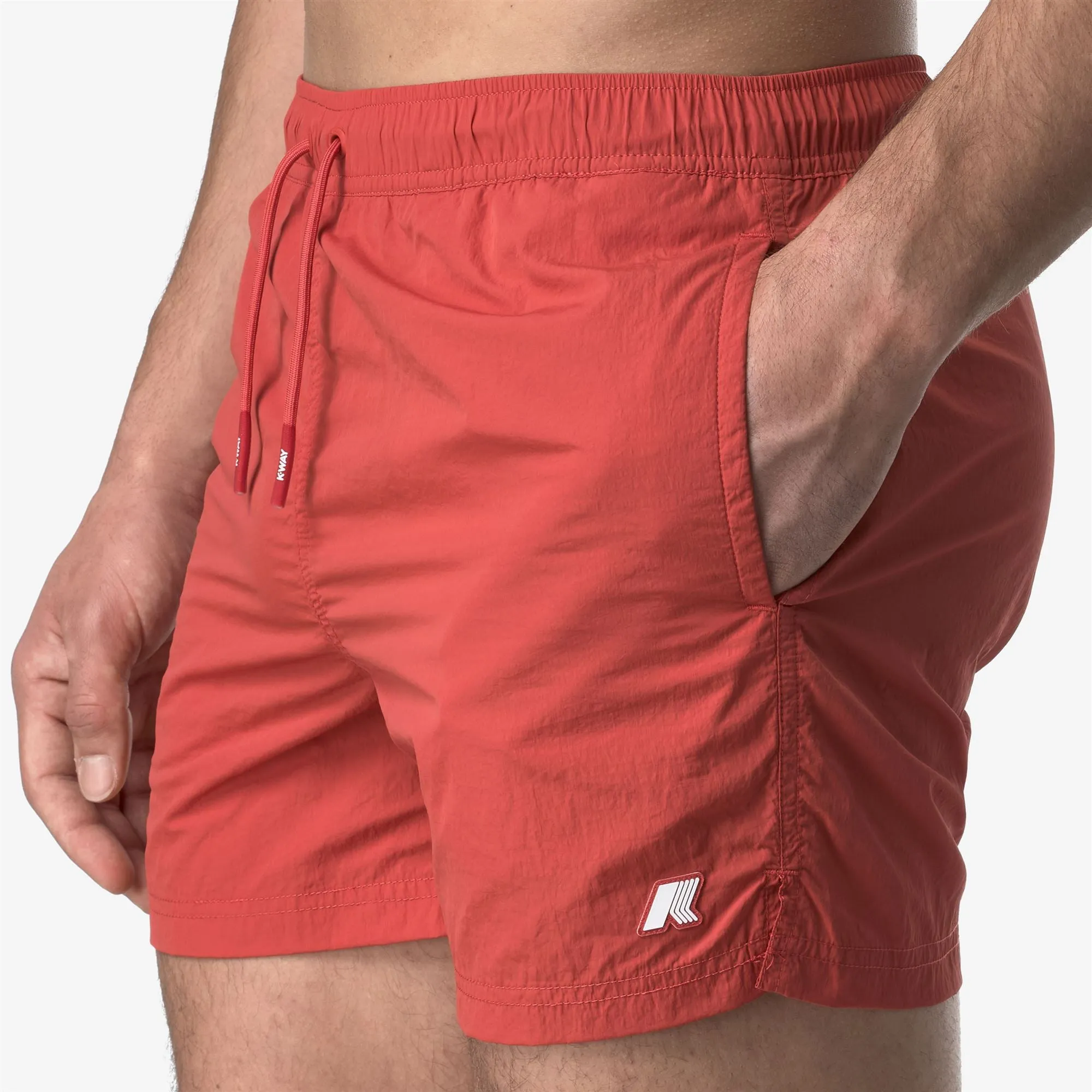 HAZEL BEACH - Bathing Suits - Swimming Trunks - MAN - RED JASPER sold by K-Way product image thumbnail 2