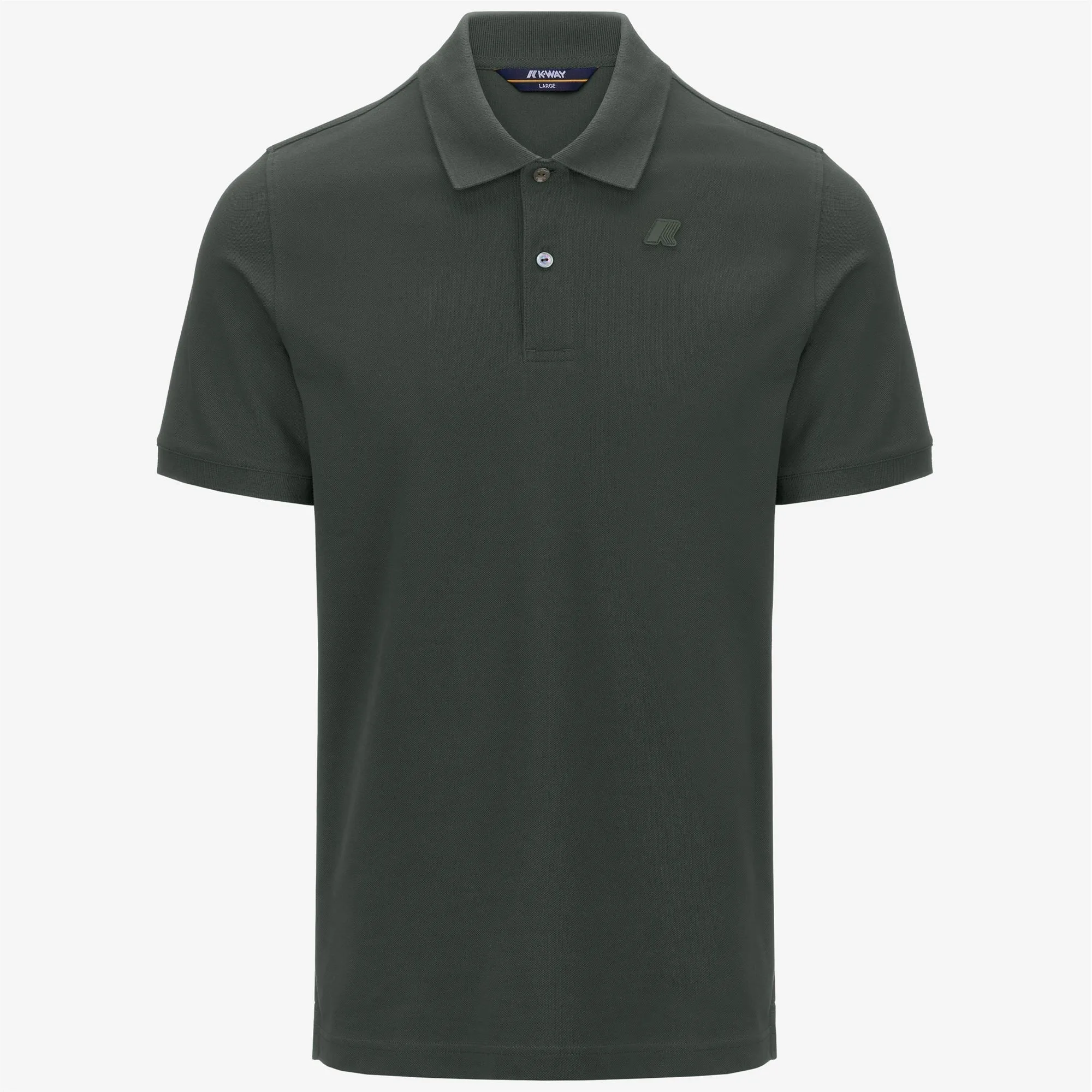 AMEDEE PIQUE - Polo Shirts - Polo - MAN - GREEN BLACKISH sold by K-Way