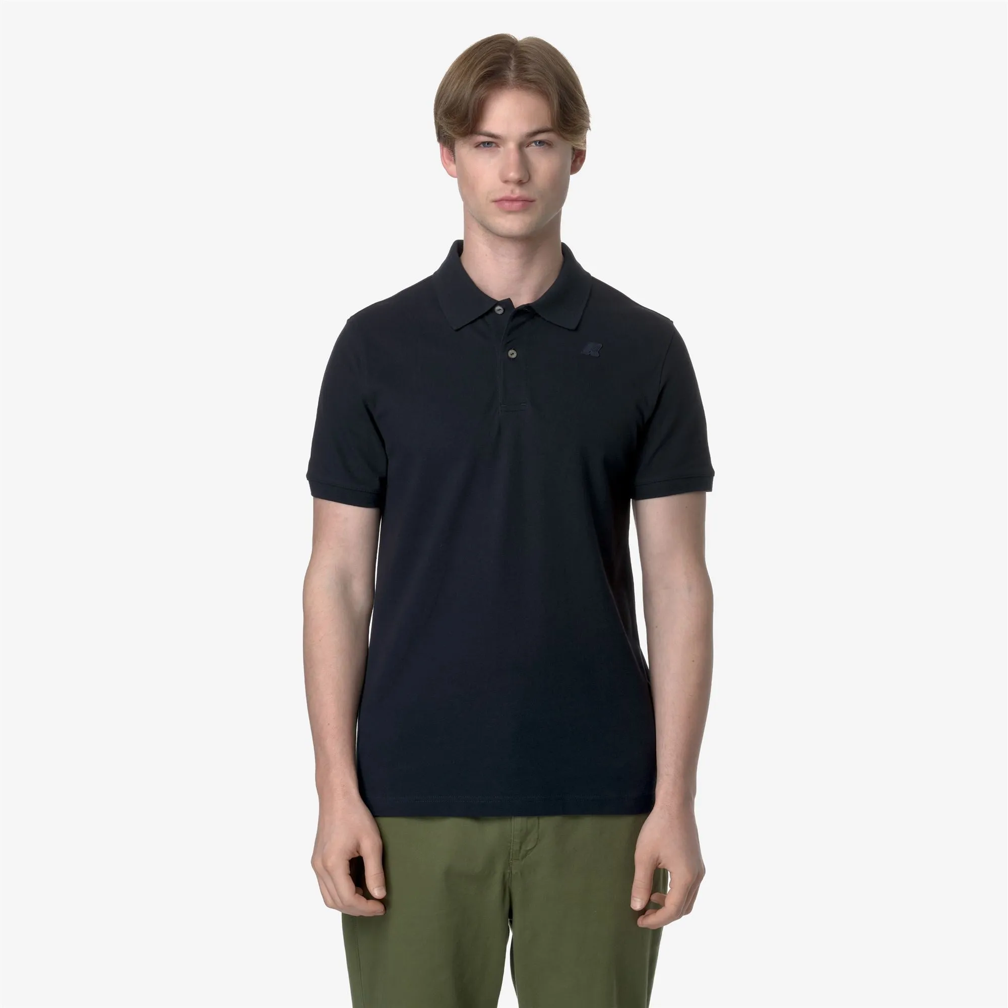 AMEDEE PIQUE - Polo Shirts - Polo - MAN - BLUE DEPTH sold by K-Way product image thumbnail 3