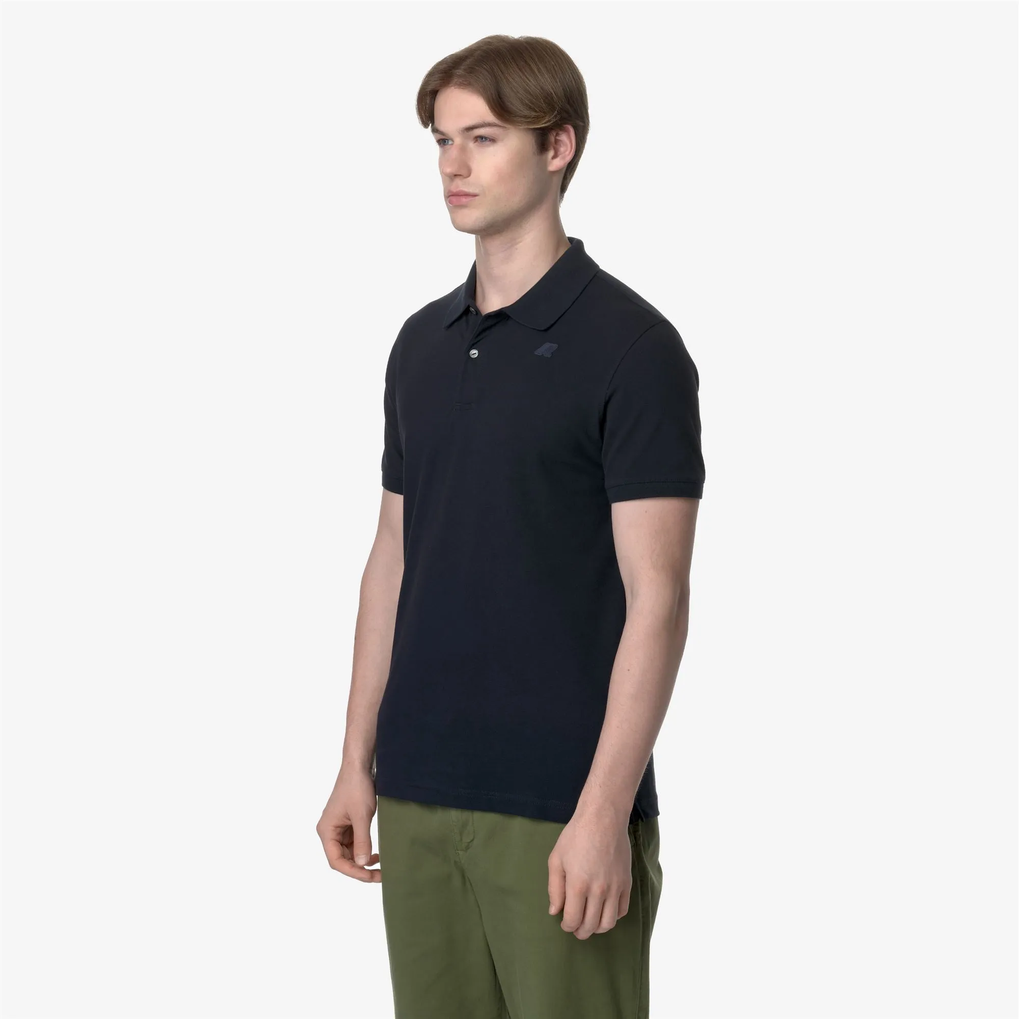 AMEDEE PIQUE - Polo Shirts - Polo - MAN - BLUE DEPTH sold by K-Way product image thumbnail 4