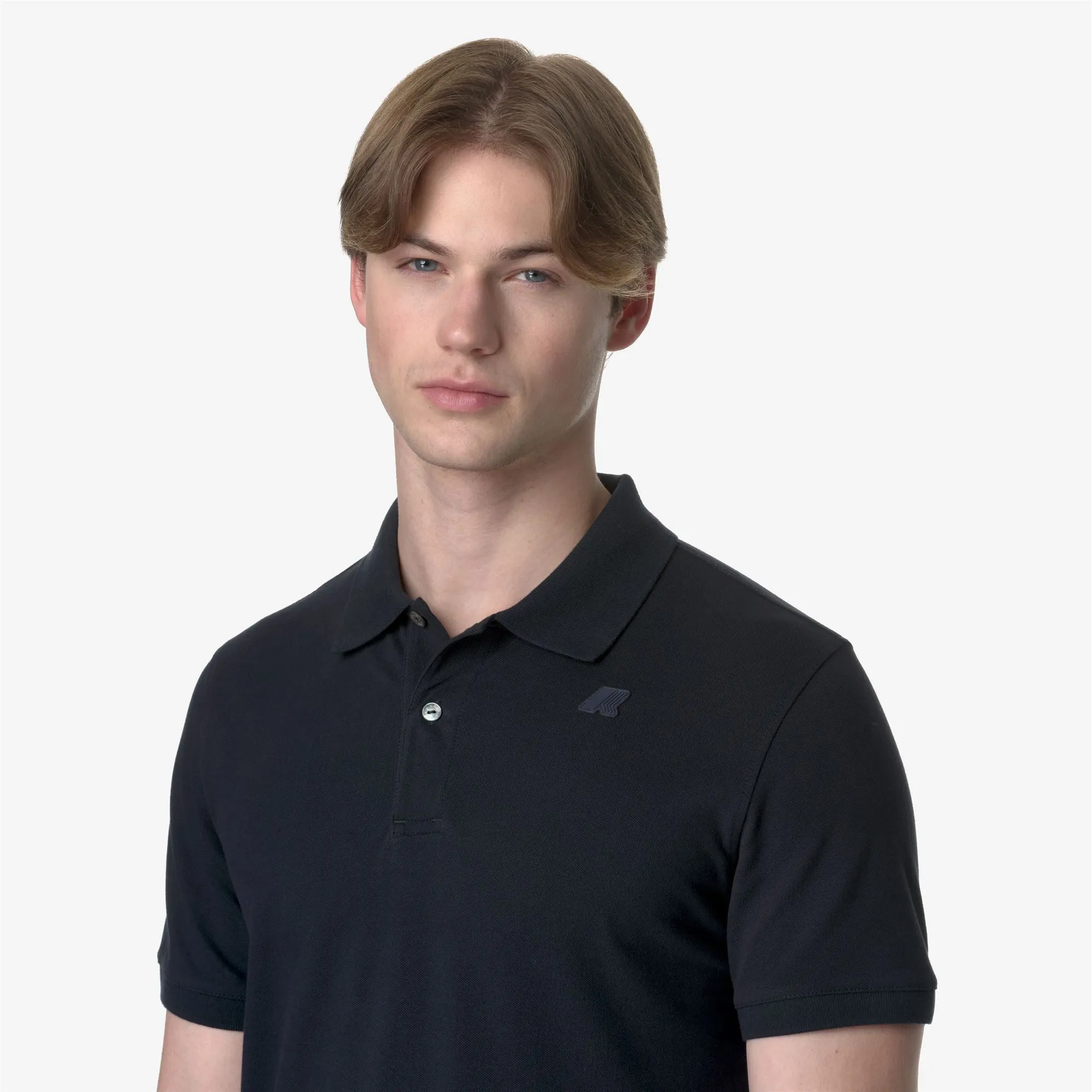 AMEDEE PIQUE - Polo Shirts - Polo - MAN - BLUE DEPTH sold by K-Way product image thumbnail 2