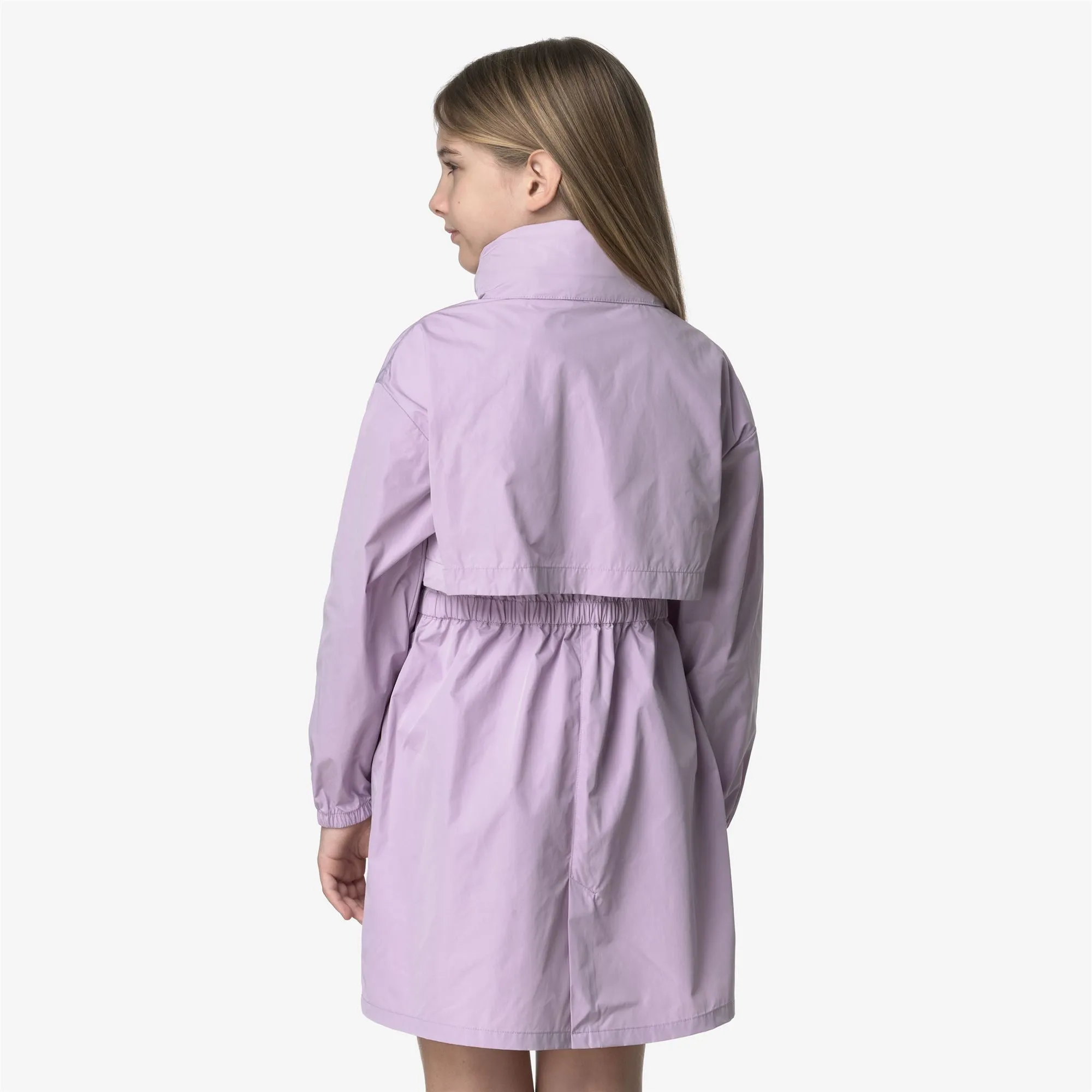 P. AUBE MEMORY TOUCH - Jackets - 3/4 LENGTH - GIRL - VIOLET LT LILAC sold by K-Way product image thumbnail 5