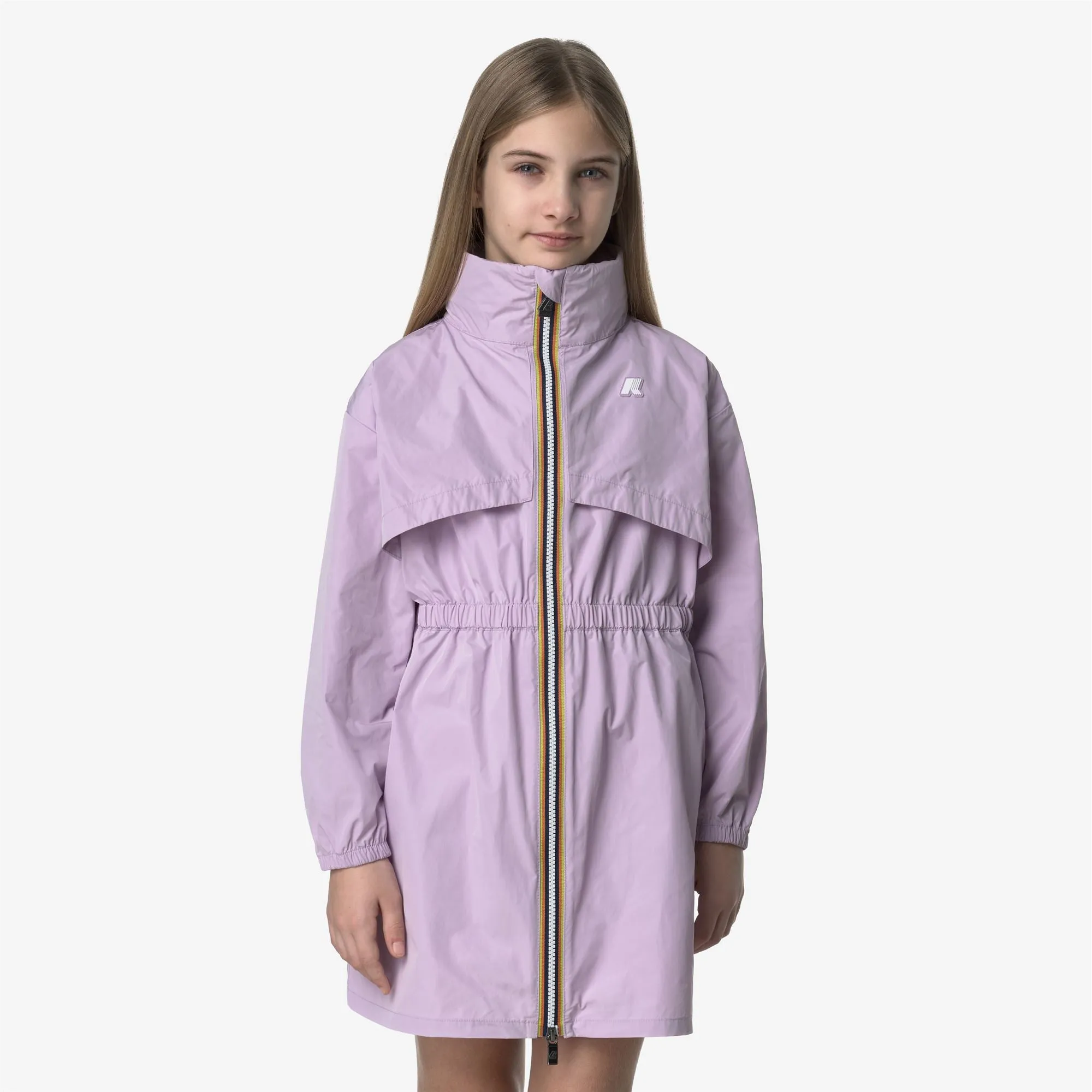 P. AUBE MEMORY TOUCH - Jackets - 3/4 LENGTH - GIRL - VIOLET LT LILAC sold by K-Way product image thumbnail 3