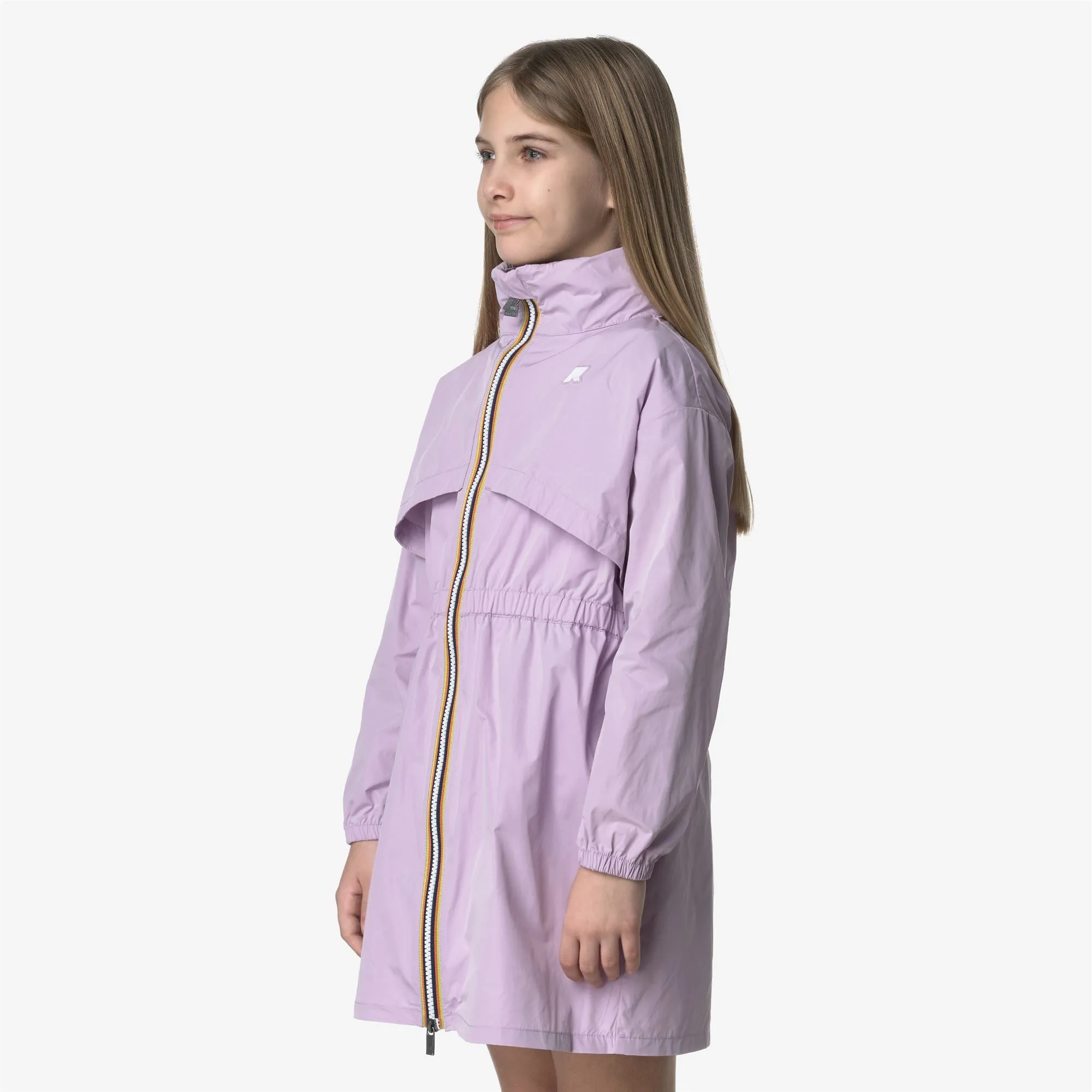 P. AUBE MEMORY TOUCH - Jackets - 3/4 LENGTH - GIRL - VIOLET LT LILAC sold by K-Way product image thumbnail 4