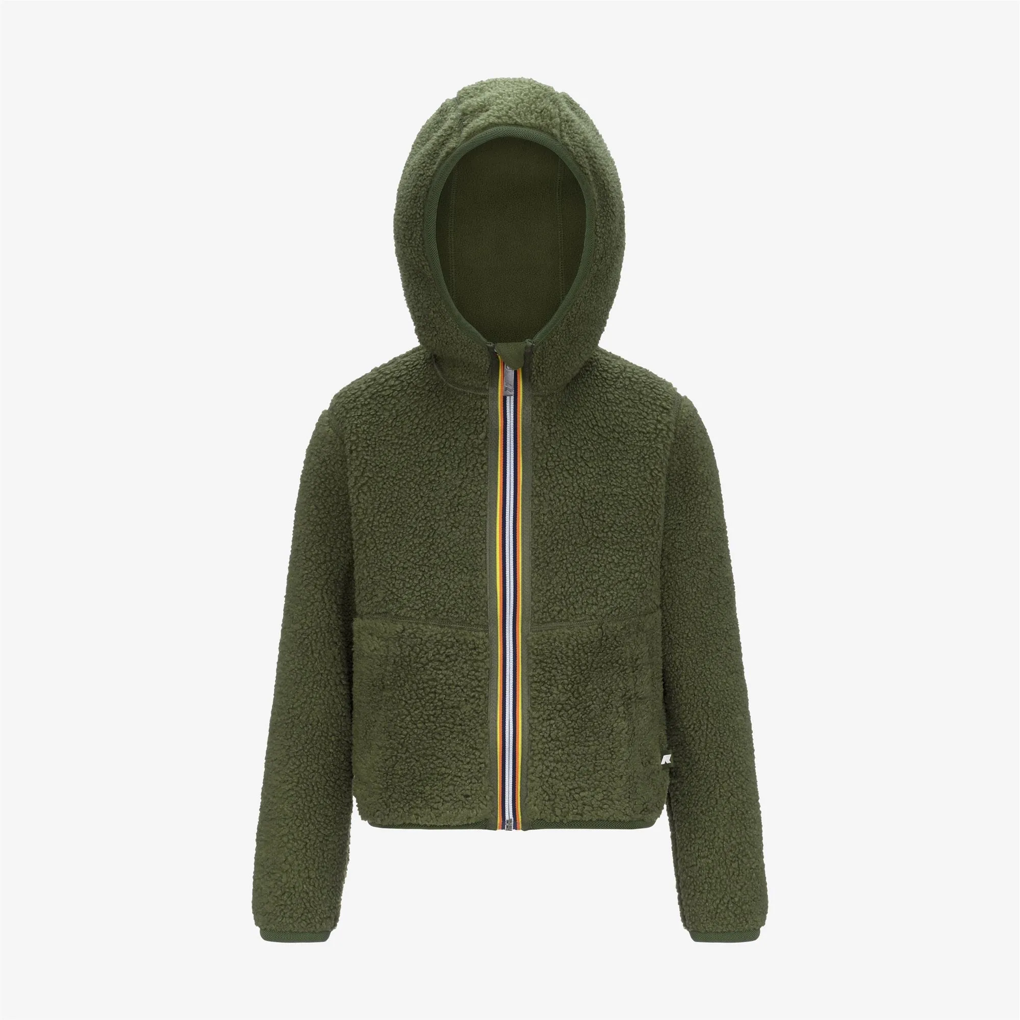 P. JACK SHERPA POLAR DOUBLE - Fleece - Jacket - Boy - Green C-Green C sold by K-Way product image thumbnail 2