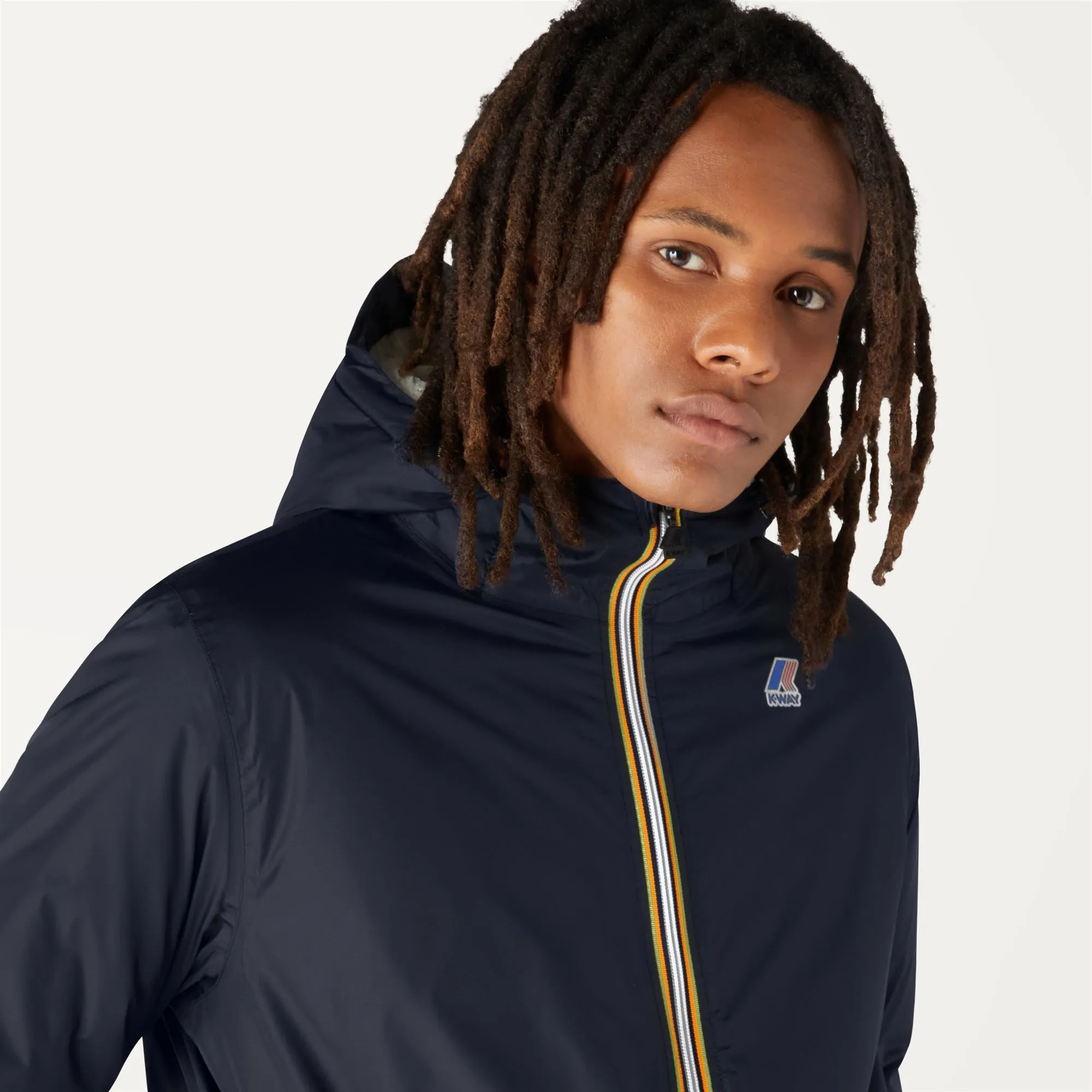 LE VRAI 3.0 CLAUDE ORSETTO - Jackets - Mid - Unisex - Blue Depth sold by K-Way product image thumbnail 2