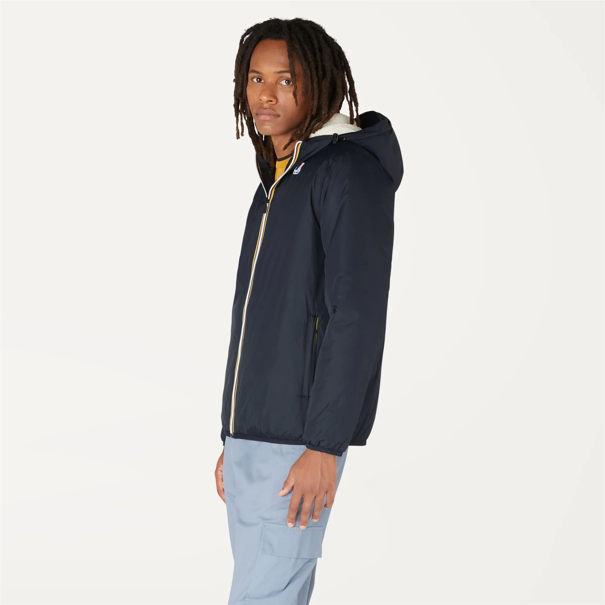 LE VRAI 3.0 CLAUDE ORSETTO - Jackets - Mid - Unisex - Blue Depth sold by K-Way product image thumbnail 4