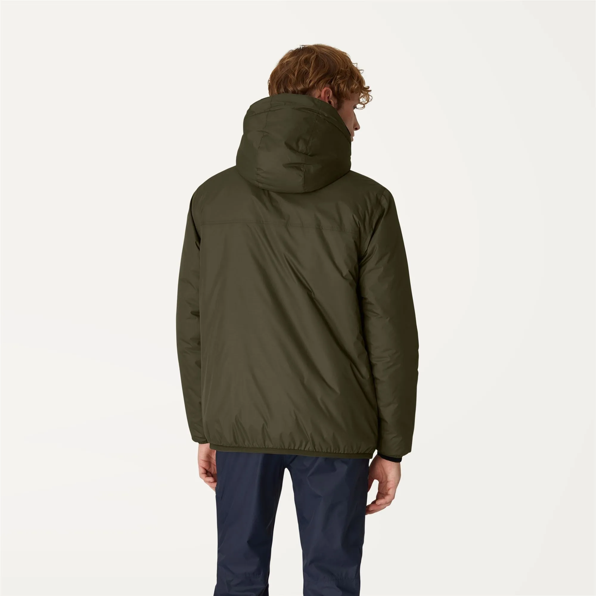 LE VRAI 3.0 CLAUDE ORSETTO - Jackets - Mid - UNISEX - GREEN BLACKISH sold by K-Way product image thumbnail 5