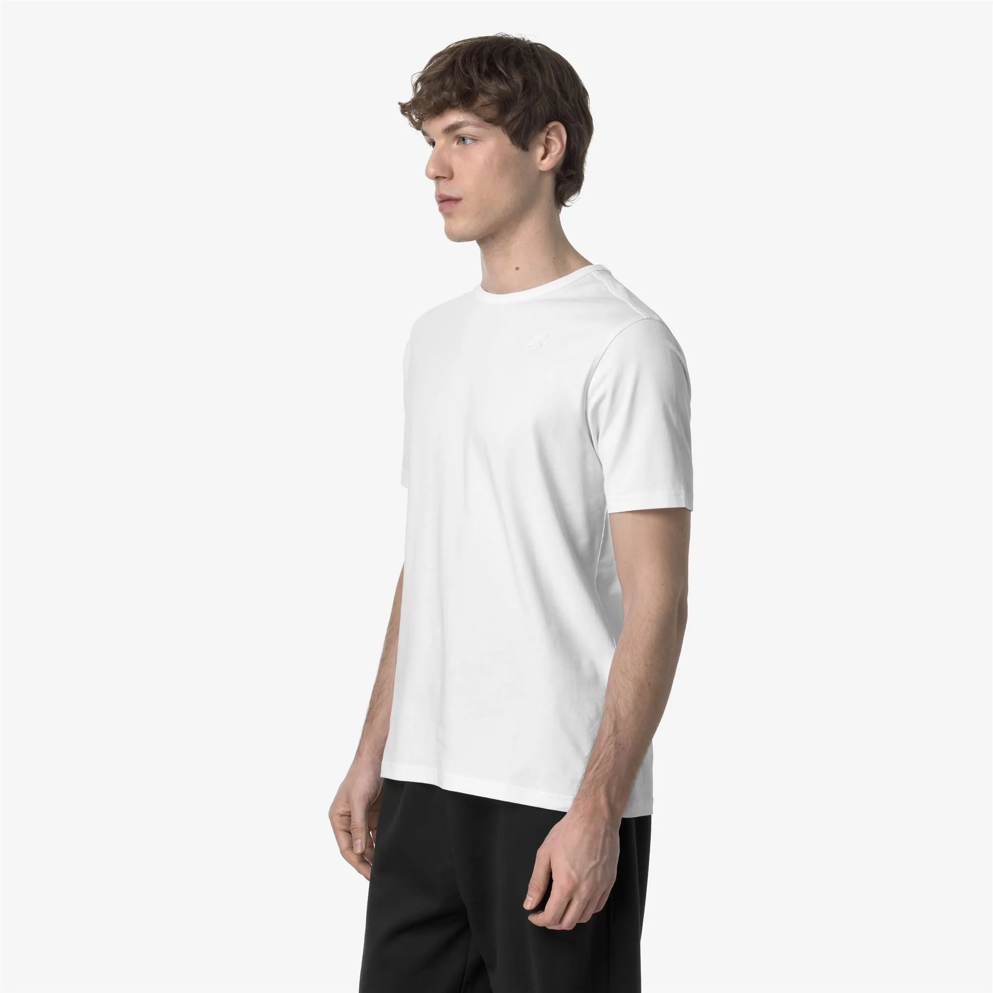 ADAME LIGHT STRETCH JERSEY - T-Shirts & Top - T-Shirt - Man - White sold by K-Way product image thumbnail 4