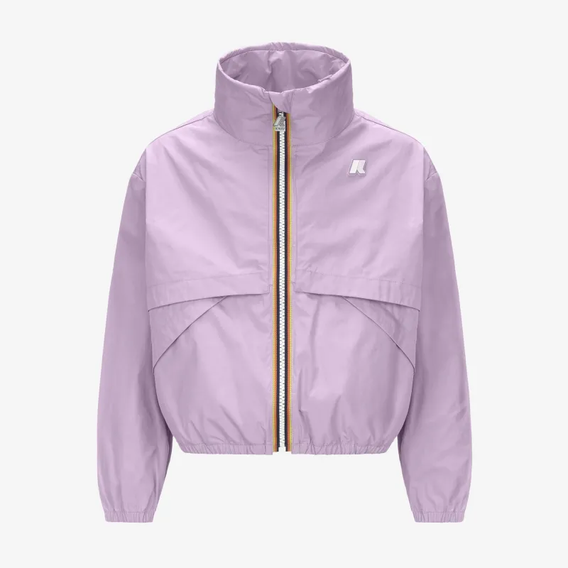 P. AUBETTE MEMORY TOUCH - Jackets - Short - GIRL - VIOLET LT LILAC made by K-Way