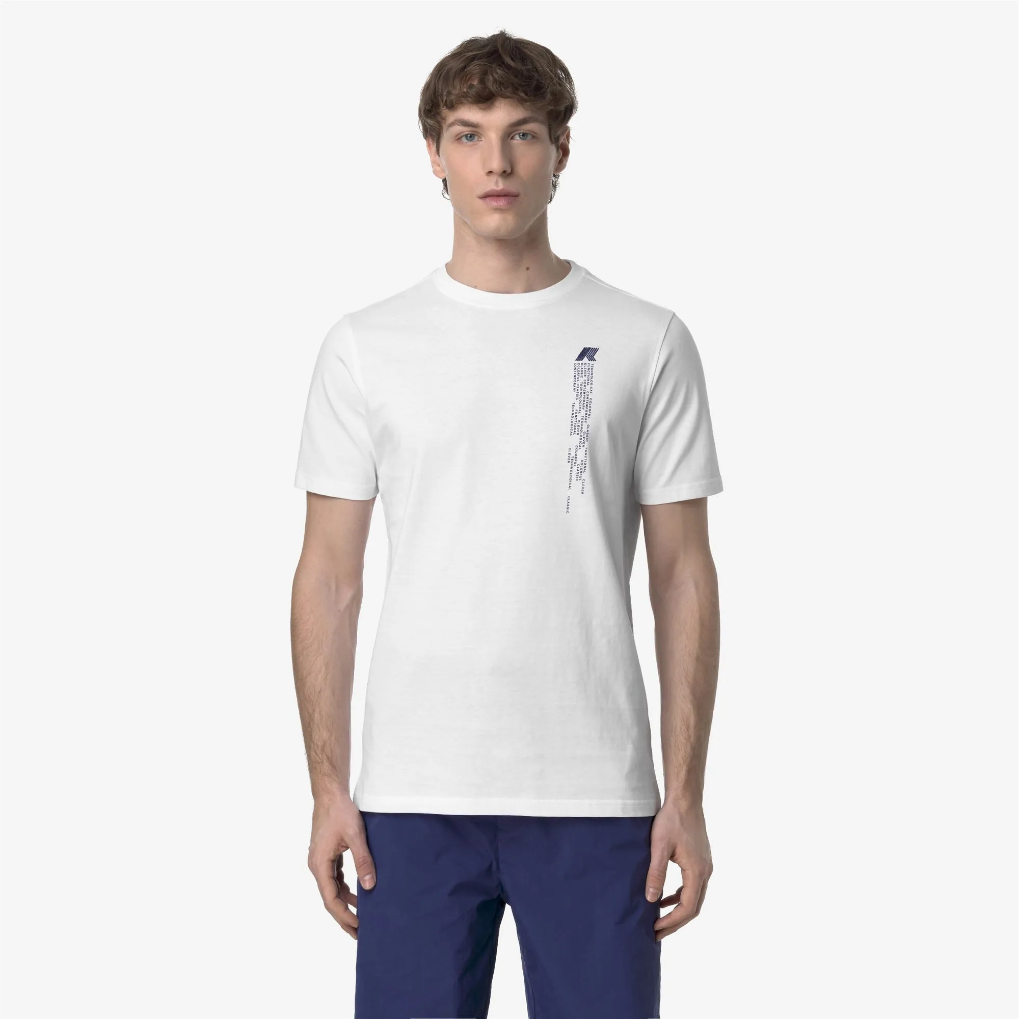 ODOM DIGITAL RAIN JERSEY - T-ShirtsTop - T-Shirt - MAN - WHITE sold by K-Way product image thumbnail 3