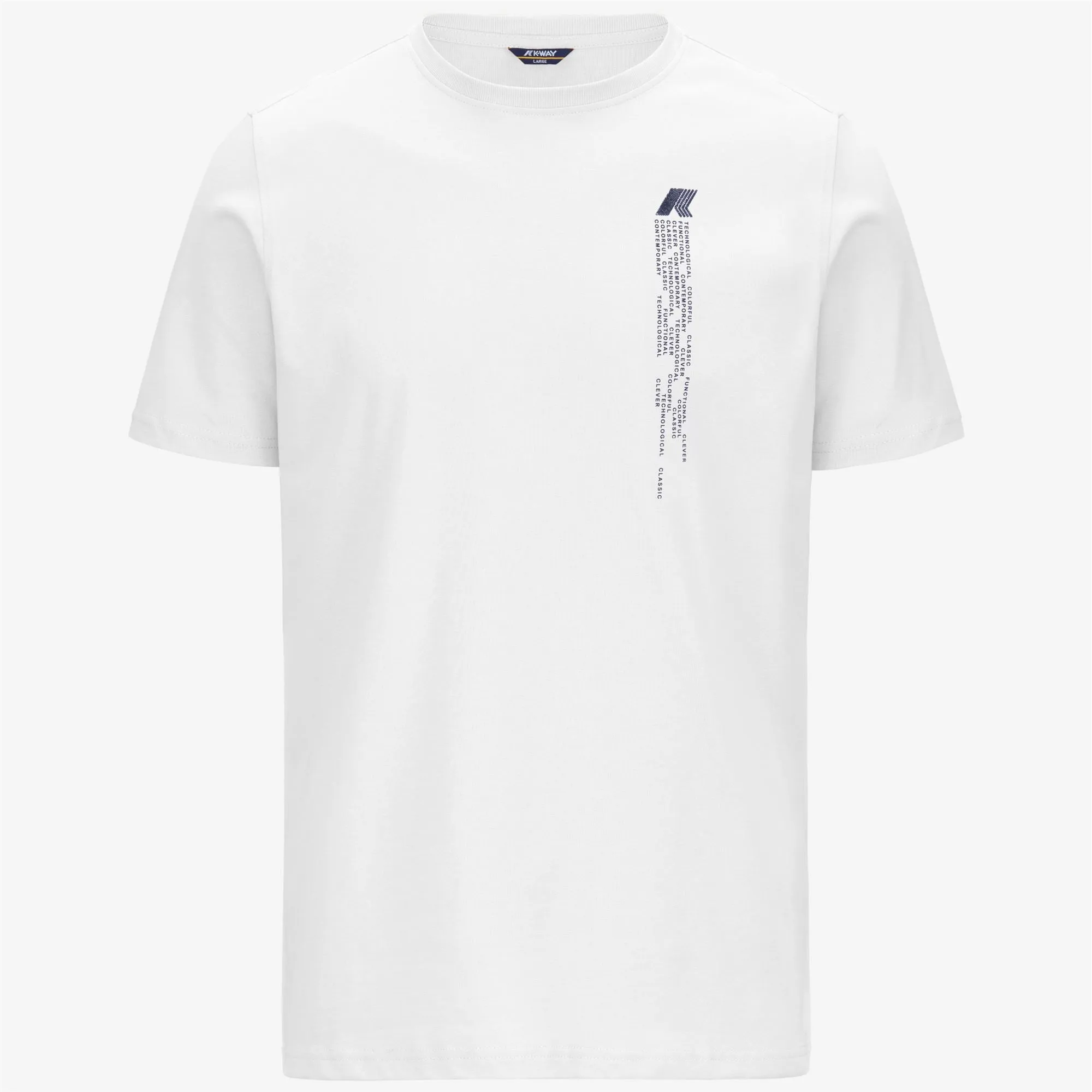 ODOM DIGITAL RAIN JERSEY - T-ShirtsTop - T-Shirt - MAN - WHITE sold by K-Way