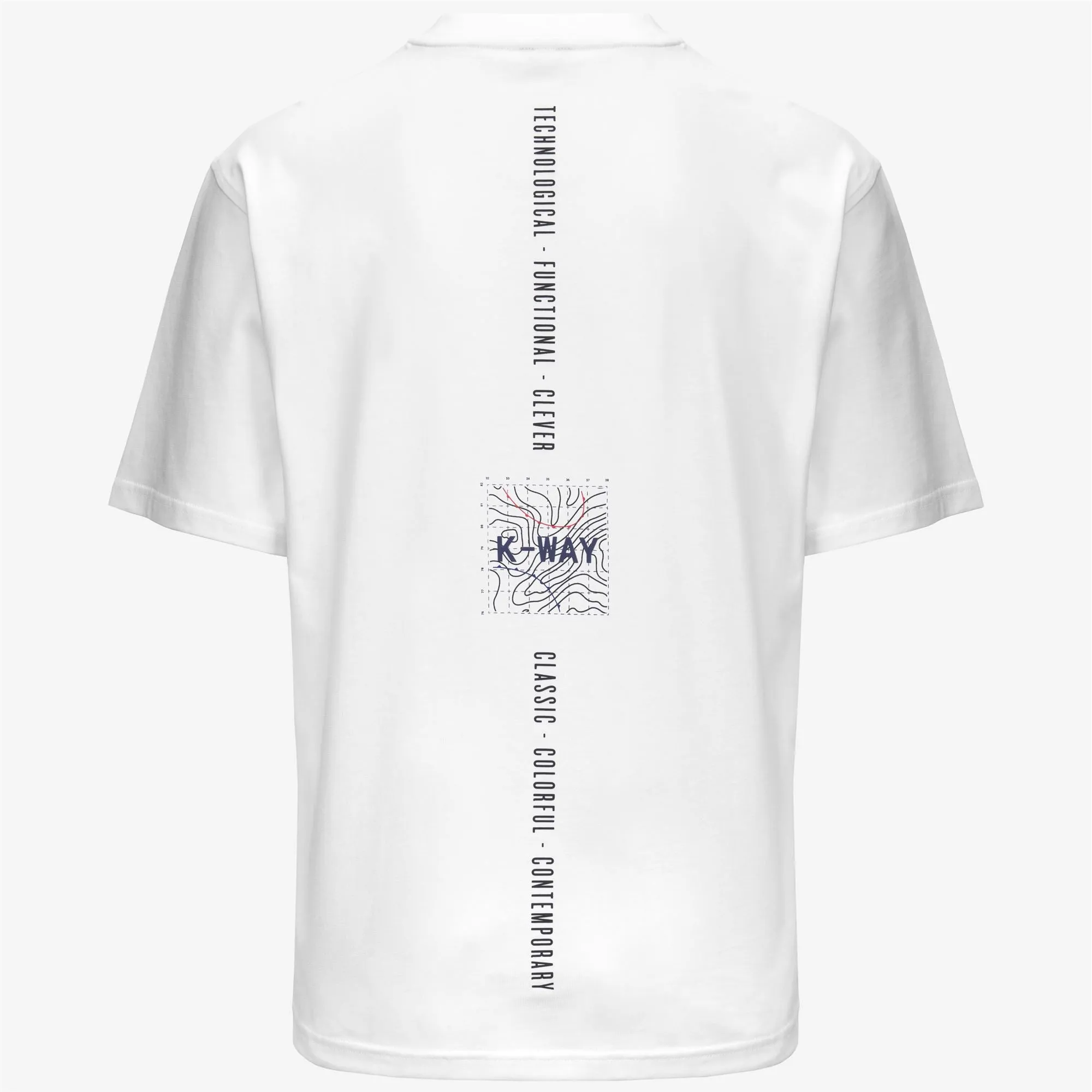 SOLO VERTICAL ISOBAR JERSEY - T-ShirtsTop - T-Shirt - MAN - WHITE sold by K-Way product image thumbnail 2