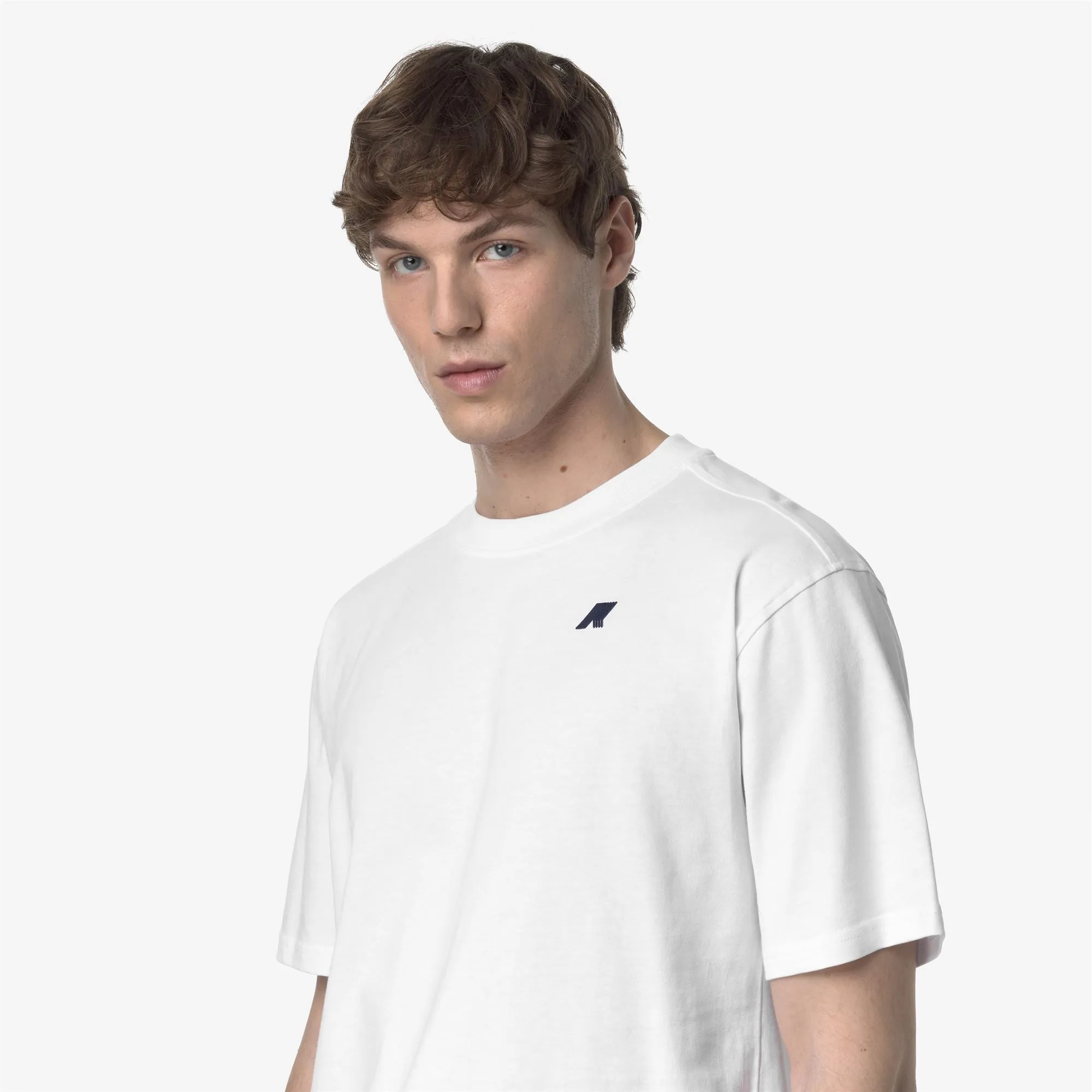 SOLO VERTICAL ISOBAR JERSEY - T-ShirtsTop - T-Shirt - MAN - WHITE sold by K-Way product image thumbnail 3