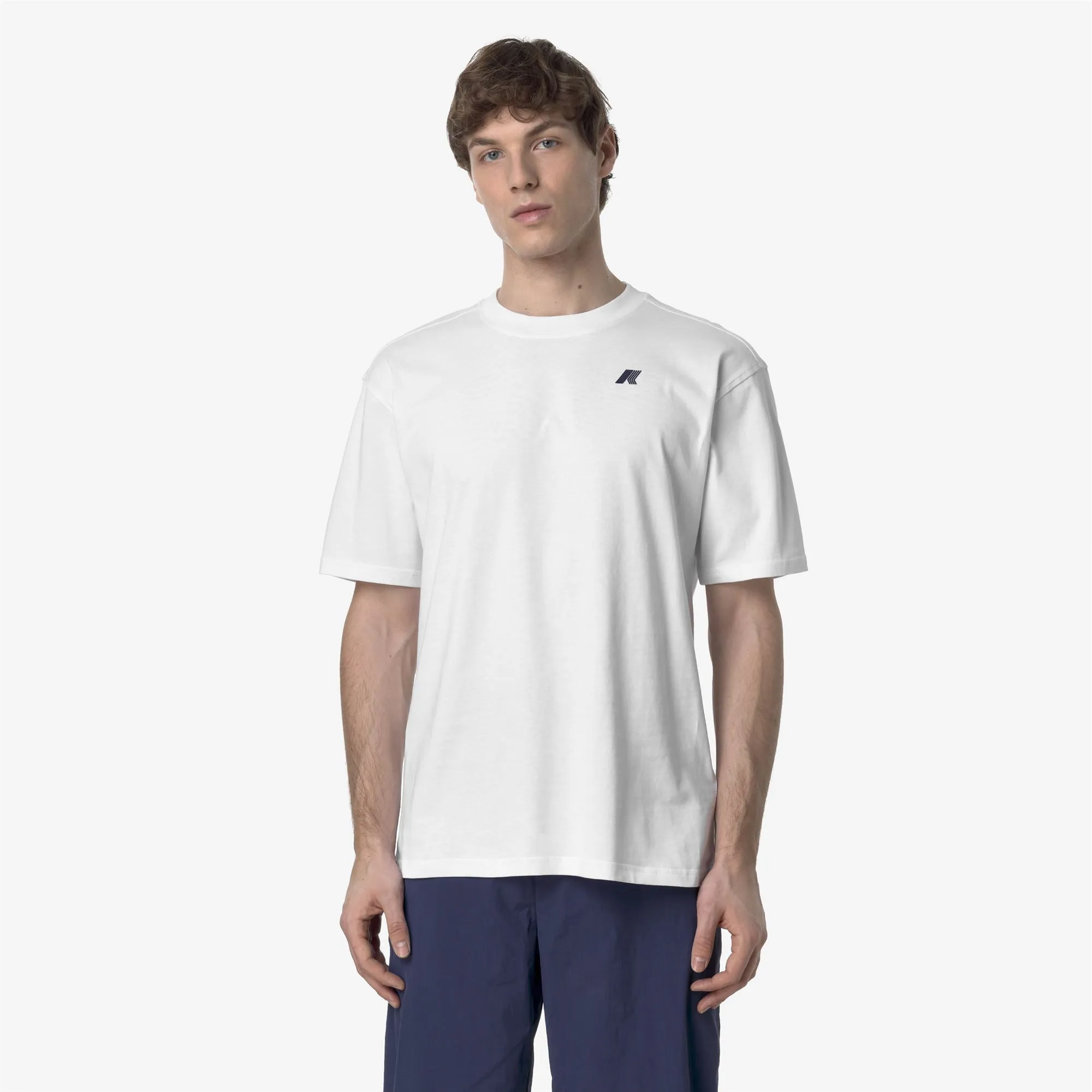 SOLO VERTICAL ISOBAR JERSEY - T-ShirtsTop - T-Shirt - MAN - WHITE sold by K-Way product image thumbnail 4