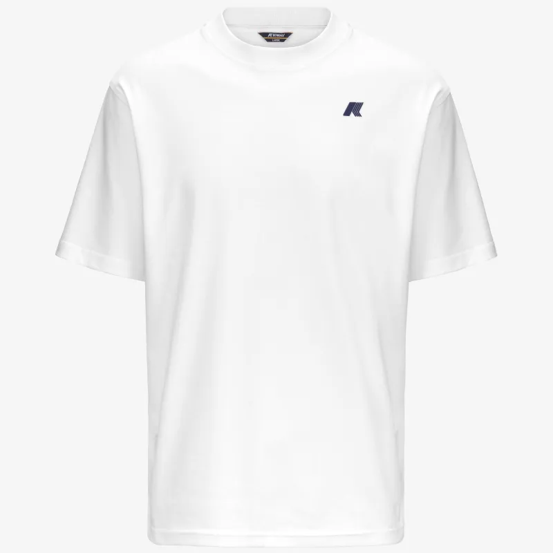 SOLO VERTICAL ISOBAR JERSEY - T-ShirtsTop - T-Shirt - MAN - WHITE sold by K-Way