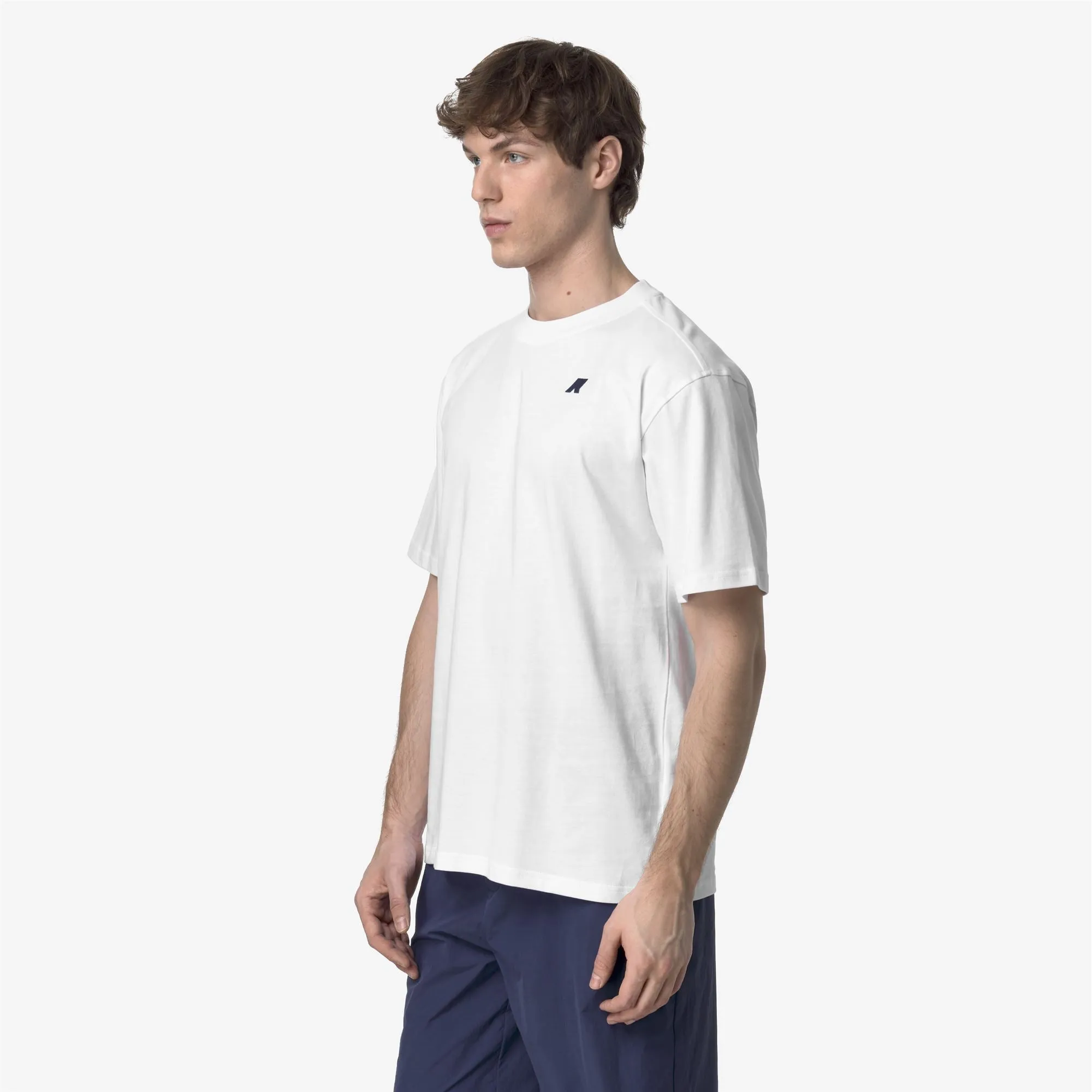 SOLO VERTICAL ISOBAR JERSEY - T-ShirtsTop - T-Shirt - MAN - WHITE sold by K-Way product image thumbnail 5