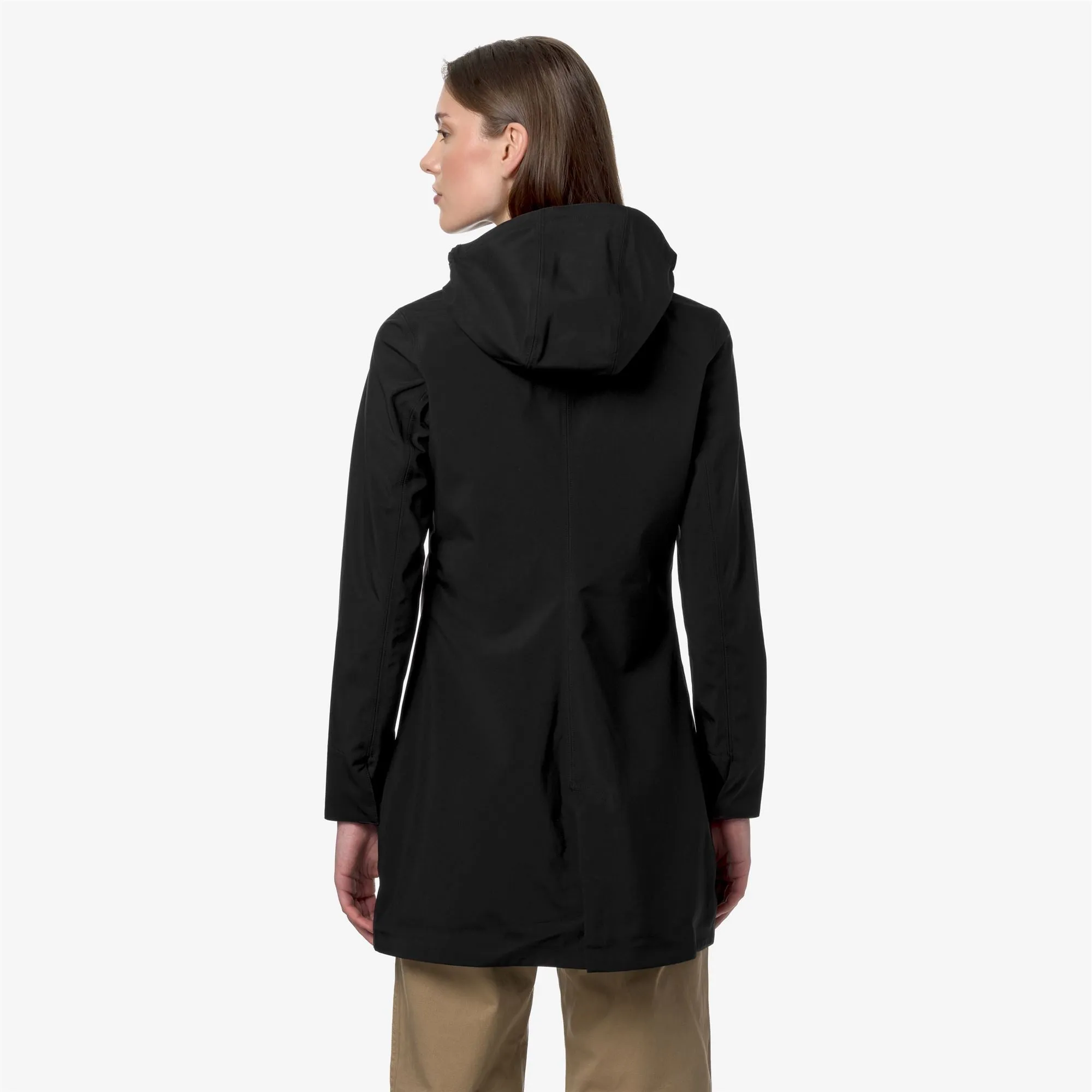 MATHY BONDED JERSEY - Jackets - Mid - Woman - Black Pure sold by K-Way product image thumbnail 5