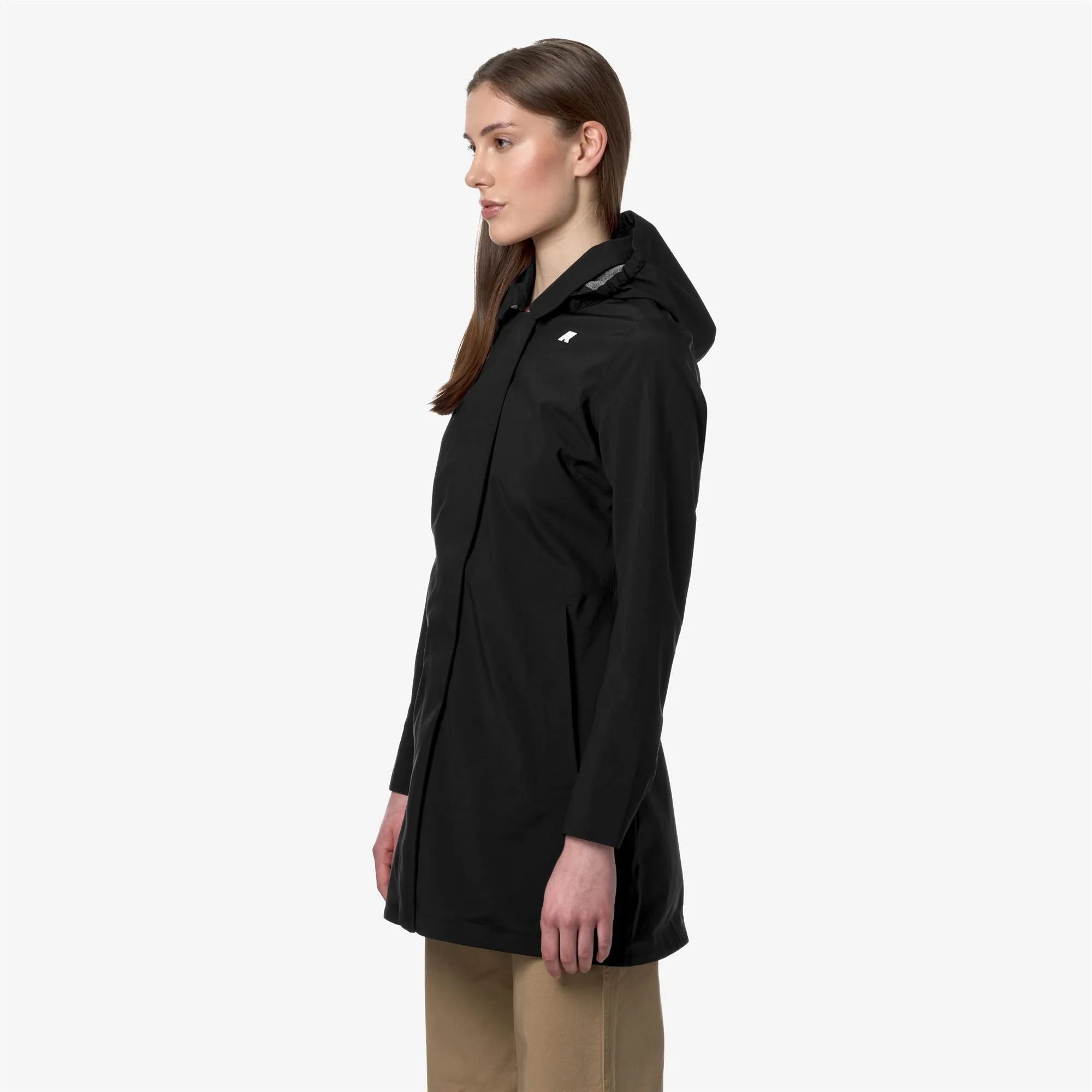 MATHY BONDED JERSEY - Jackets - Mid - Woman - Black Pure sold by K-Way product image thumbnail 4