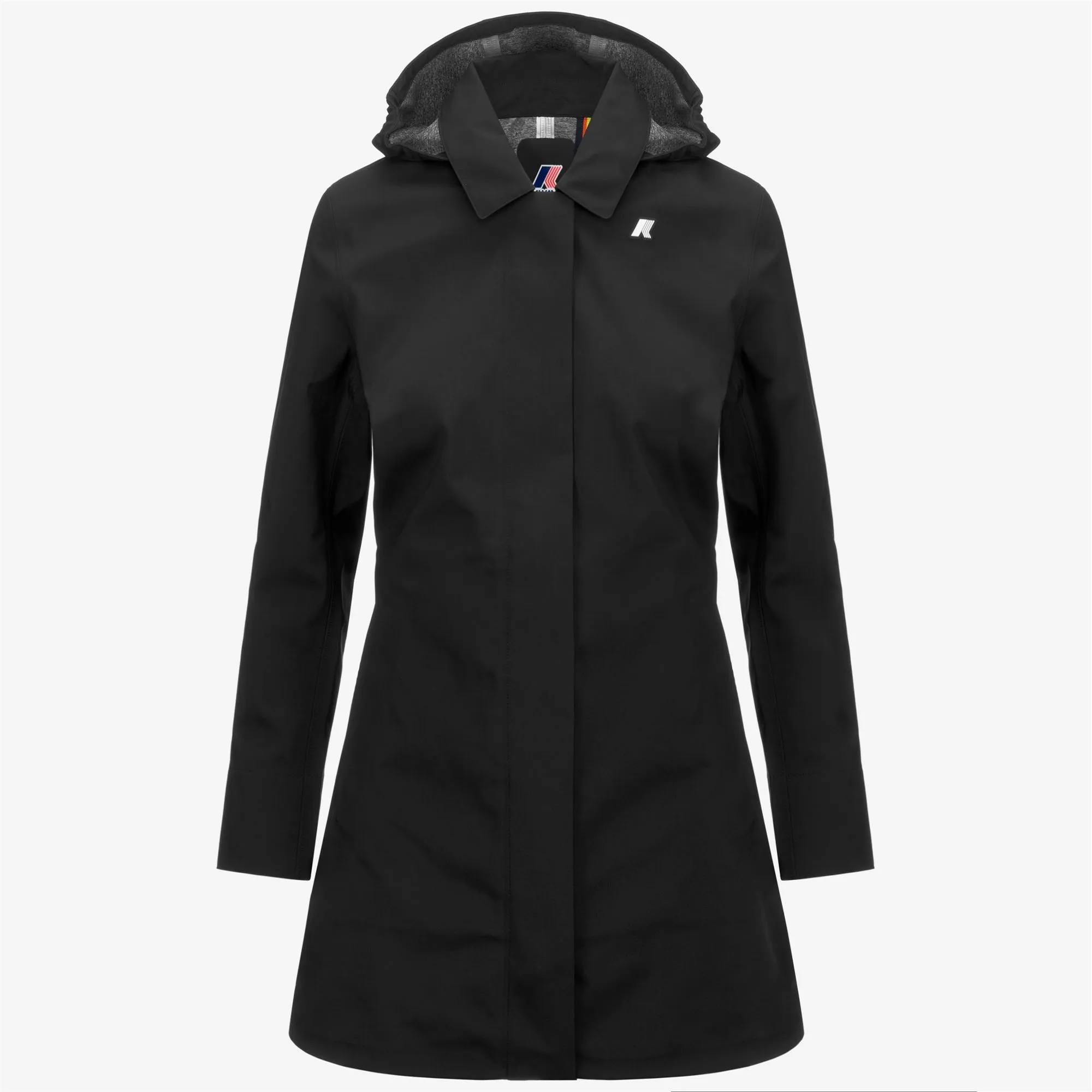 MATHY BONDED JERSEY - Jackets - Mid - Woman - Black Pure sold by K-Way