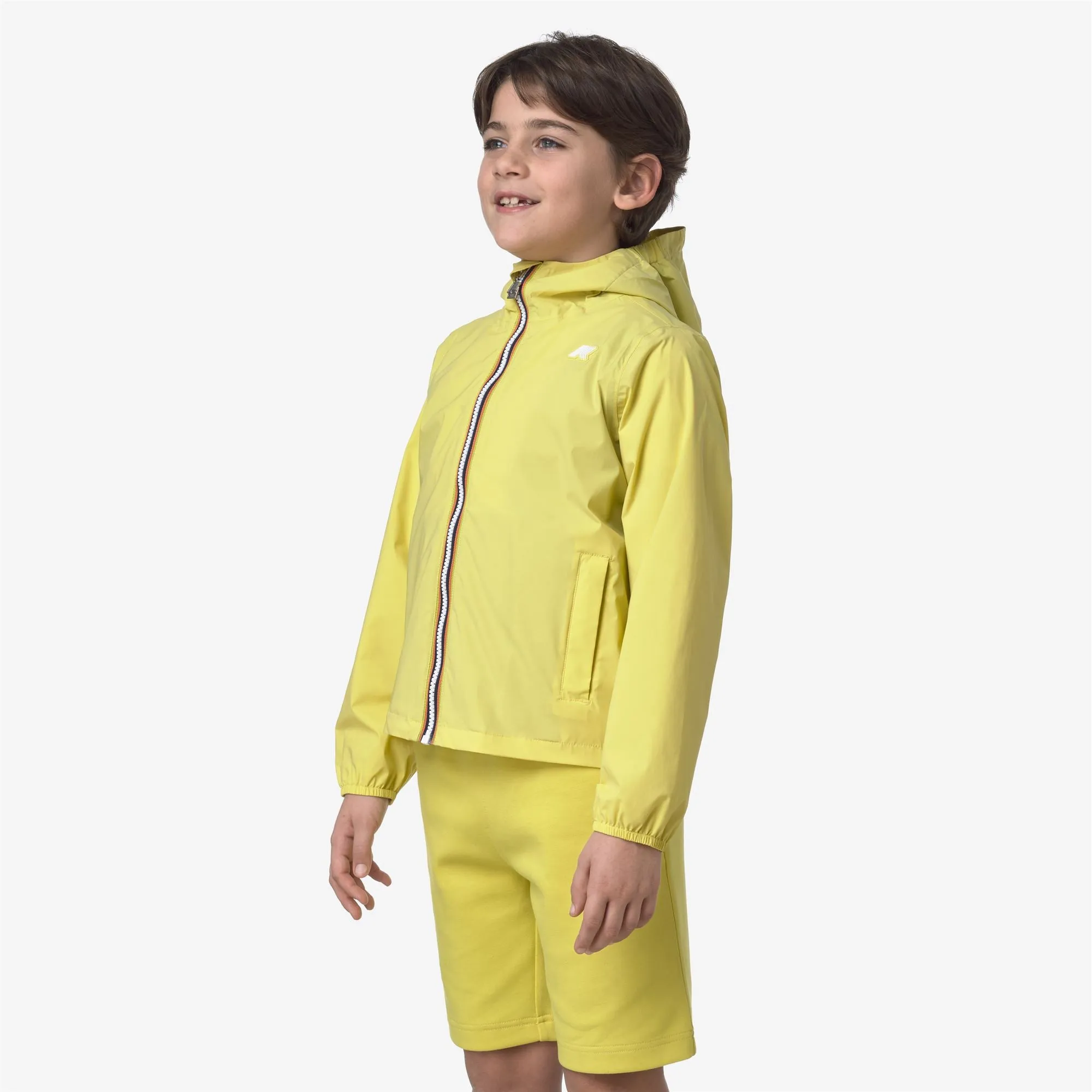 P. JACK STRETCH NYLON JERSEY - Jackets - Short - BOY - GREEN ACACIA sold by K-Way product image thumbnail 4