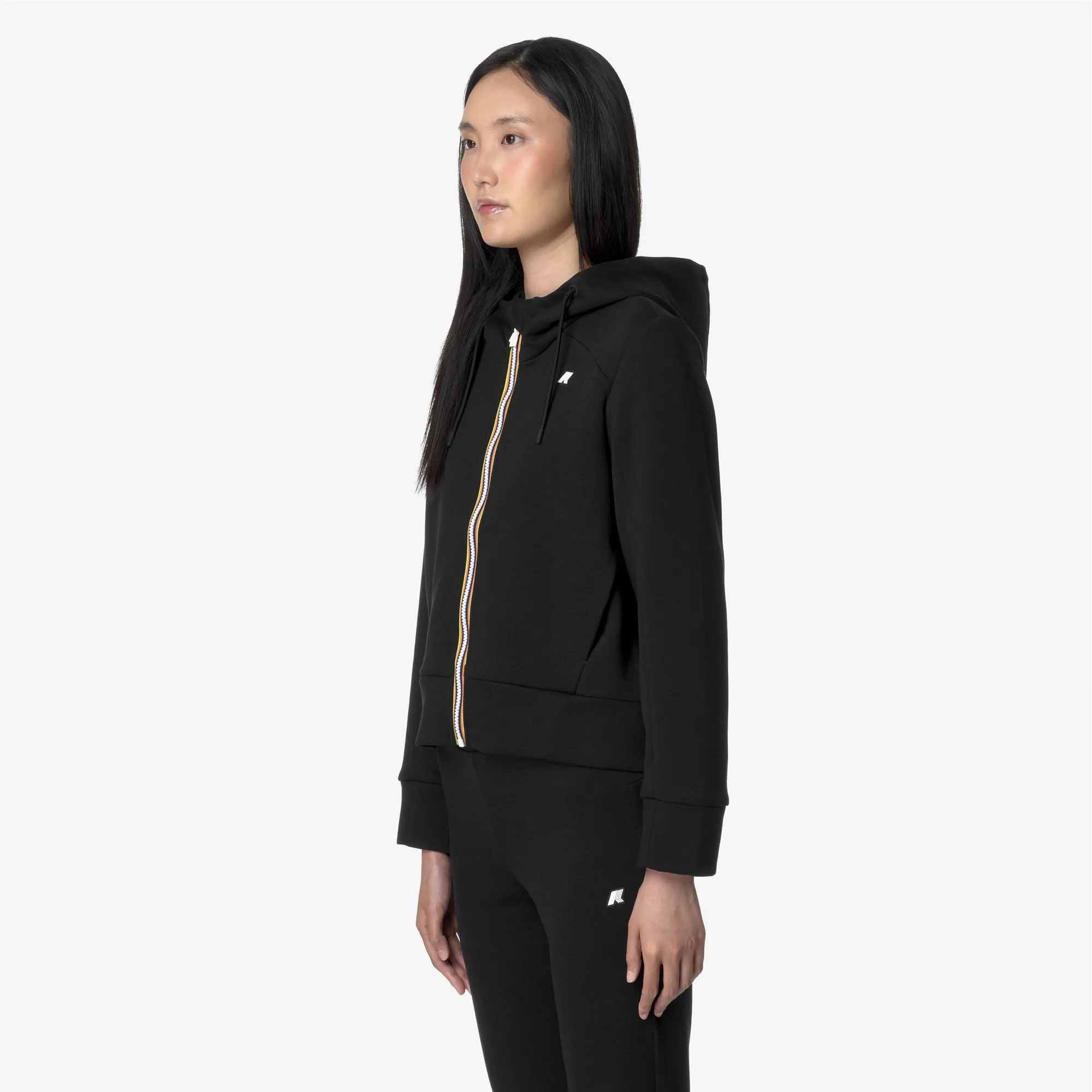 DIVINE LIGHT SPACER - Fleece - Jacket - Woman - Black Pure sold by K-Way product image thumbnail 4
