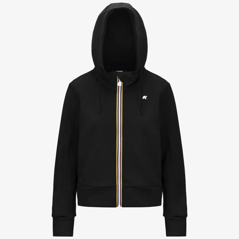 DIVINE LIGHT SPACER - Fleece - Jacket - Woman - Black Pure made by K-Way