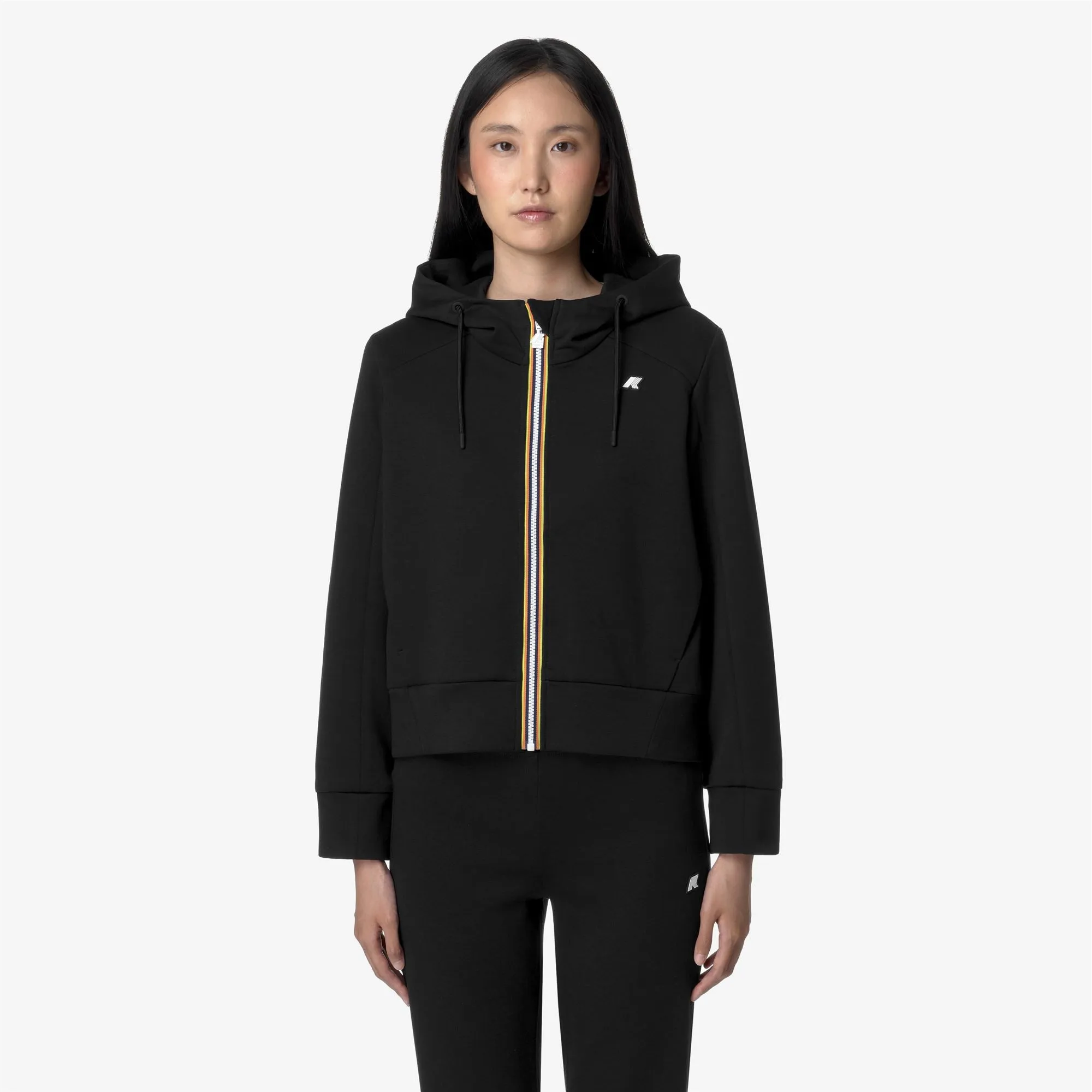 DIVINE LIGHT SPACER - Fleece - Jacket - Woman - Black Pure sold by K-Way product image thumbnail 3