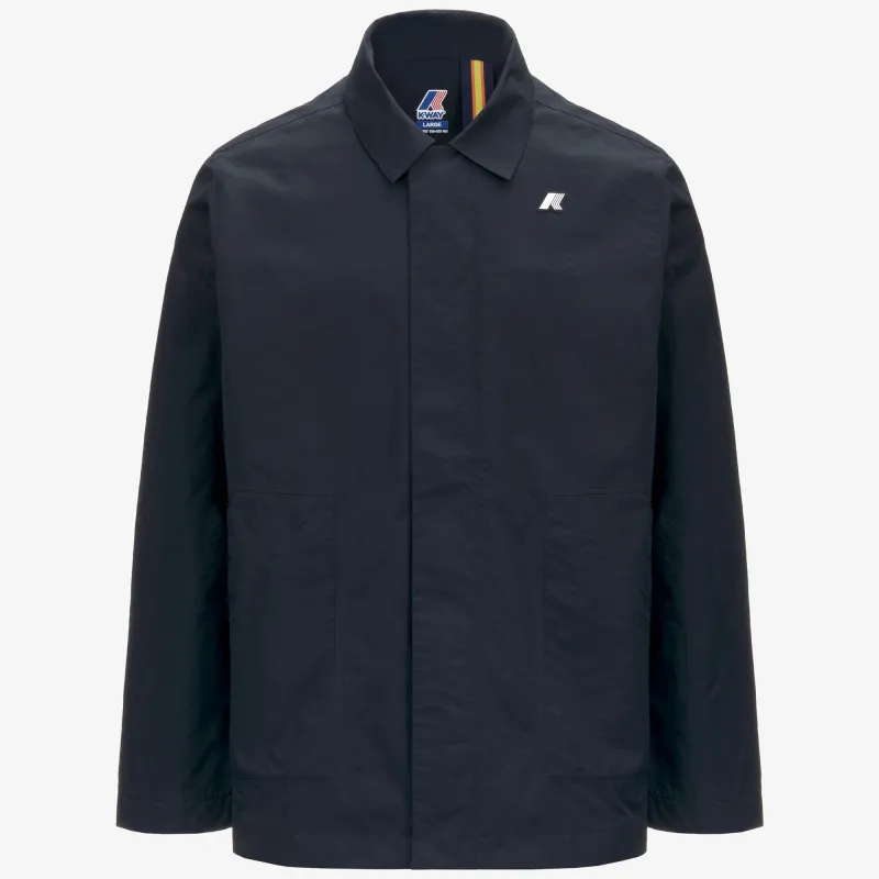 BROEN COTTON NYLON - Jackets - Short - MAN - BLUE DEPTH sold by K-Way