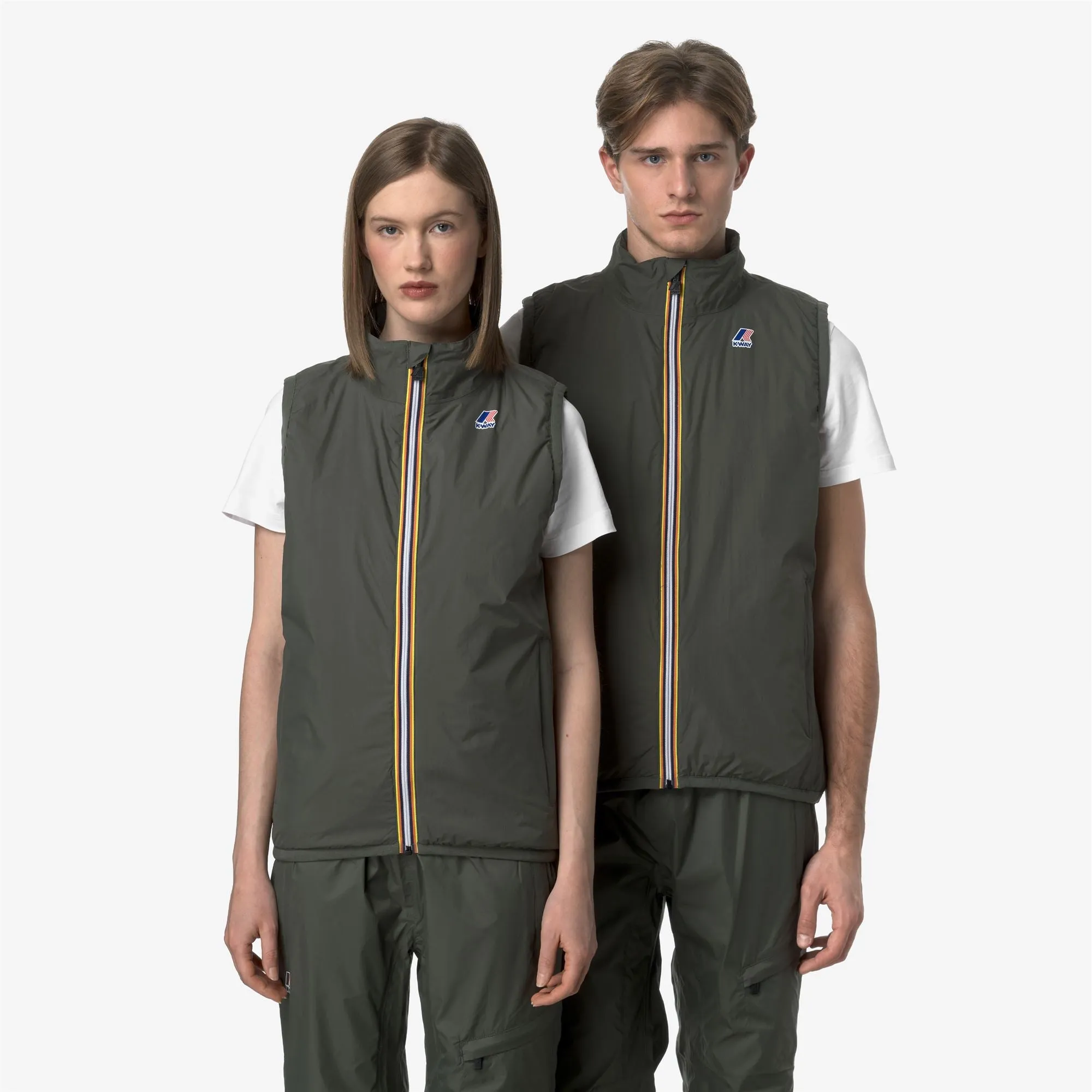 LE VRAI 4.0 ROULAND WARM - Jackets - Vest - UNISEX - GREEN BLACKISH sold by K-Way product image thumbnail 3