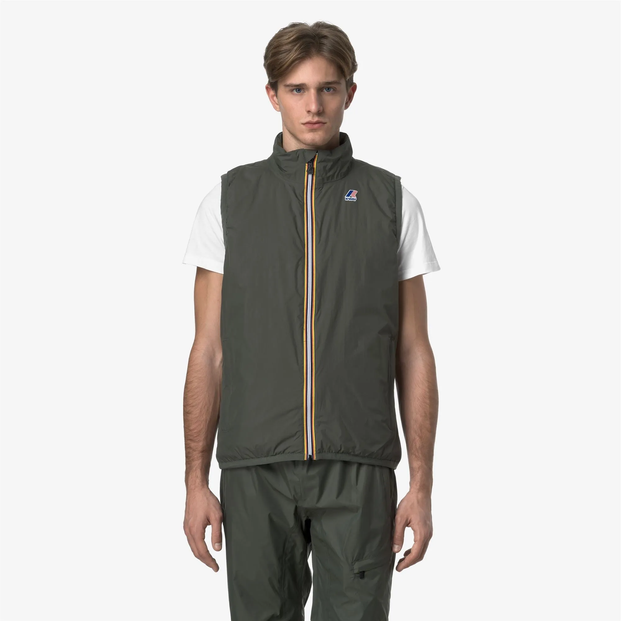 LE VRAI 4.0 ROULAND WARM - Jackets - Vest - UNISEX - GREEN BLACKISH sold by K-Way product image thumbnail 4