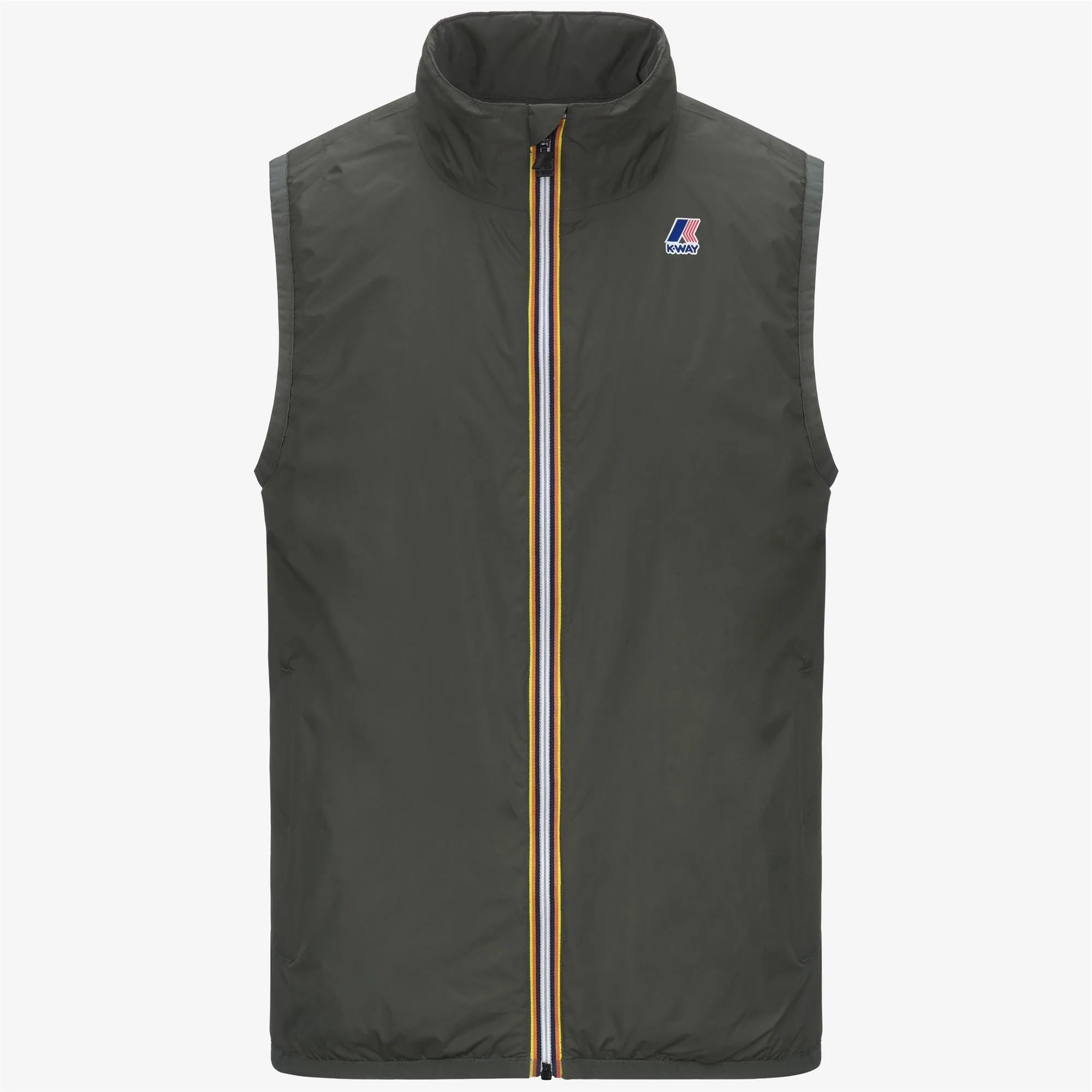 LE VRAI 4.0 ROULAND WARM - Jackets - Vest - UNISEX - GREEN BLACKISH sold by K-Way