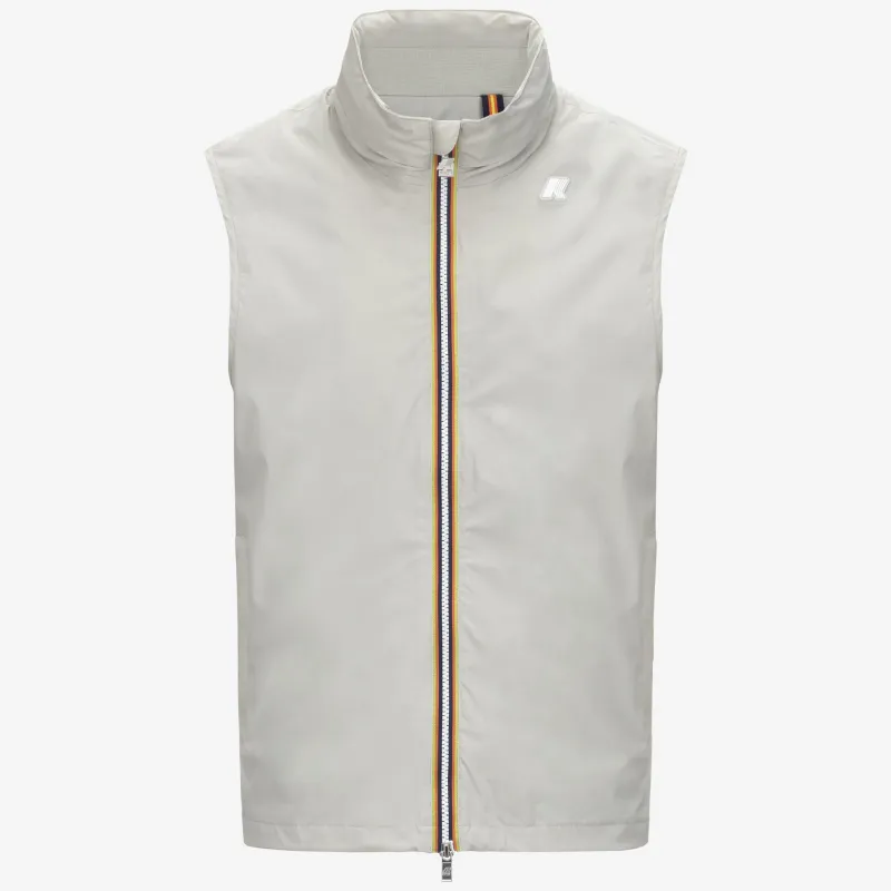 VALEN STRETCH NYLON JERSEY - Jackets - Vest - Man - BEIGE LT made by K-Way