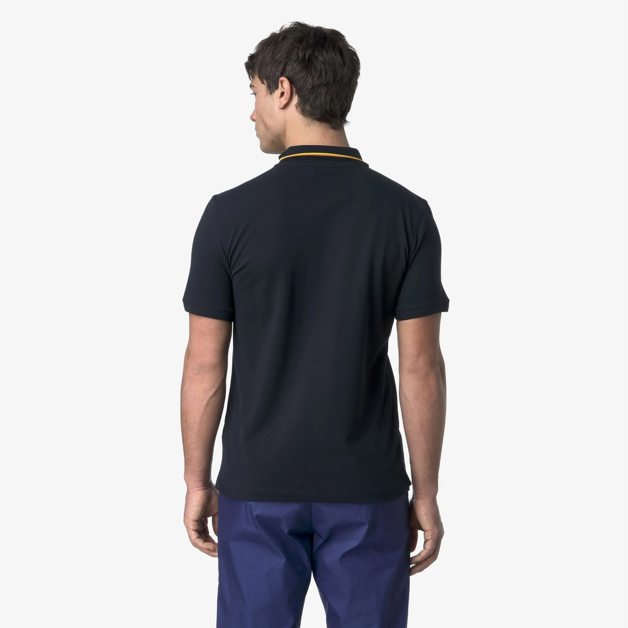 JUD PIQUE - Polo Shirts - Polo - MAN - BLUE DEPTH sold by K-Way product image thumbnail 5