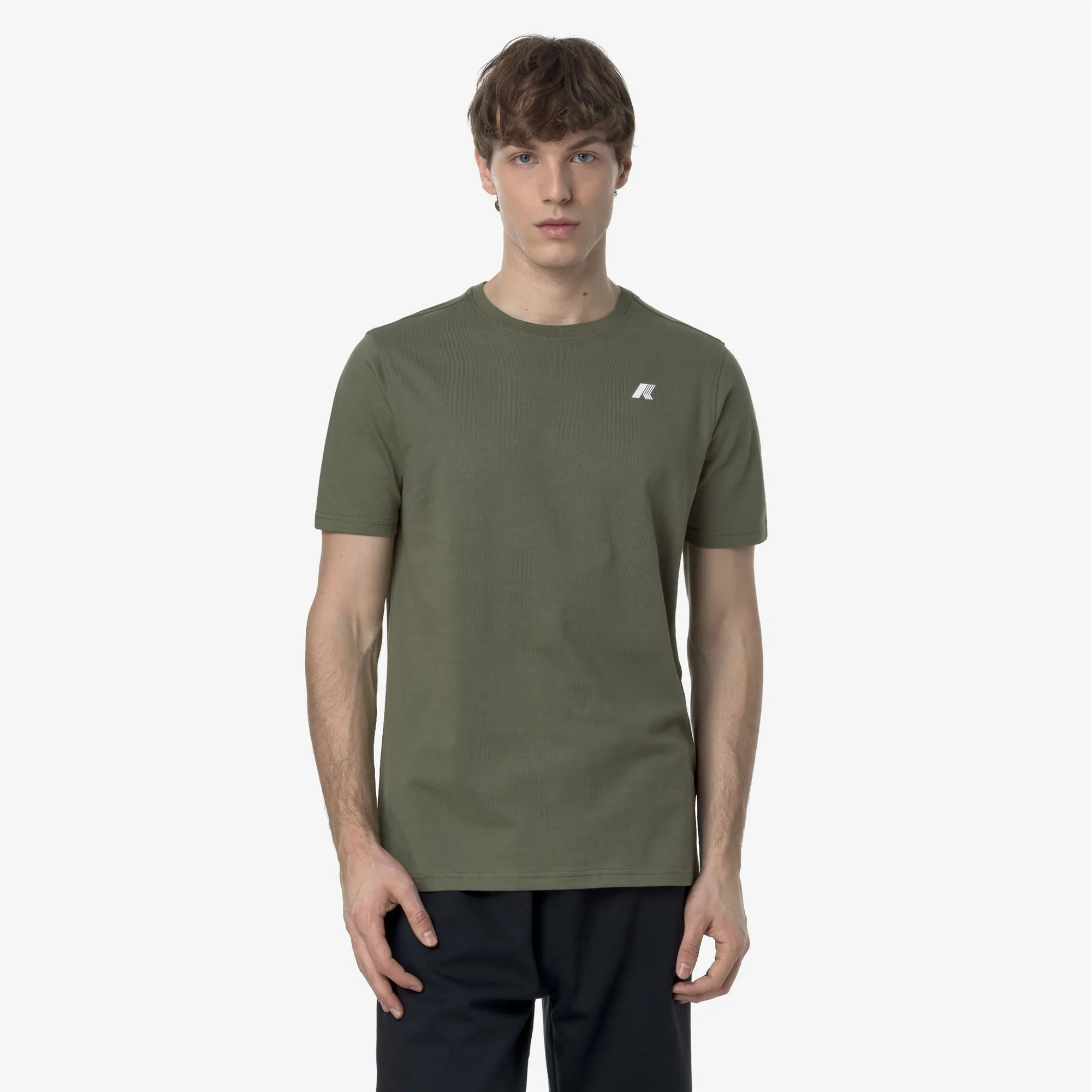 ODOM ASCII CODE JERSEY - T-ShirtsTop - T-Shirt - MAN - GREEN LICHEN sold by K-Way product image thumbnail 4