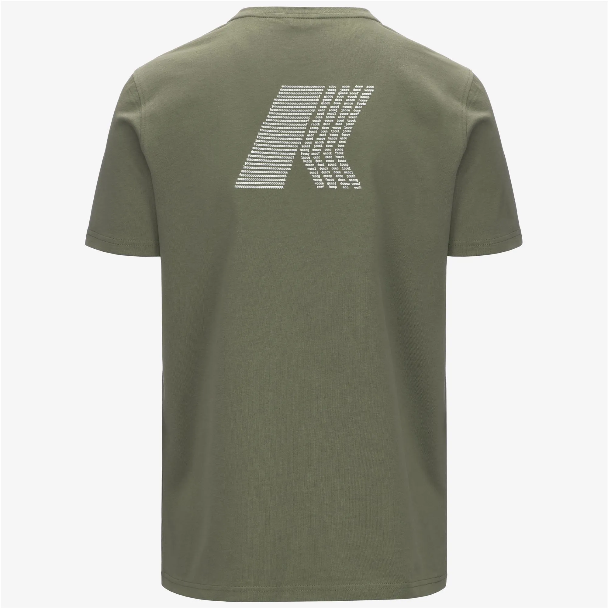 ODOM ASCII CODE JERSEY - T-ShirtsTop - T-Shirt - MAN - GREEN LICHEN sold by K-Way product image thumbnail 2